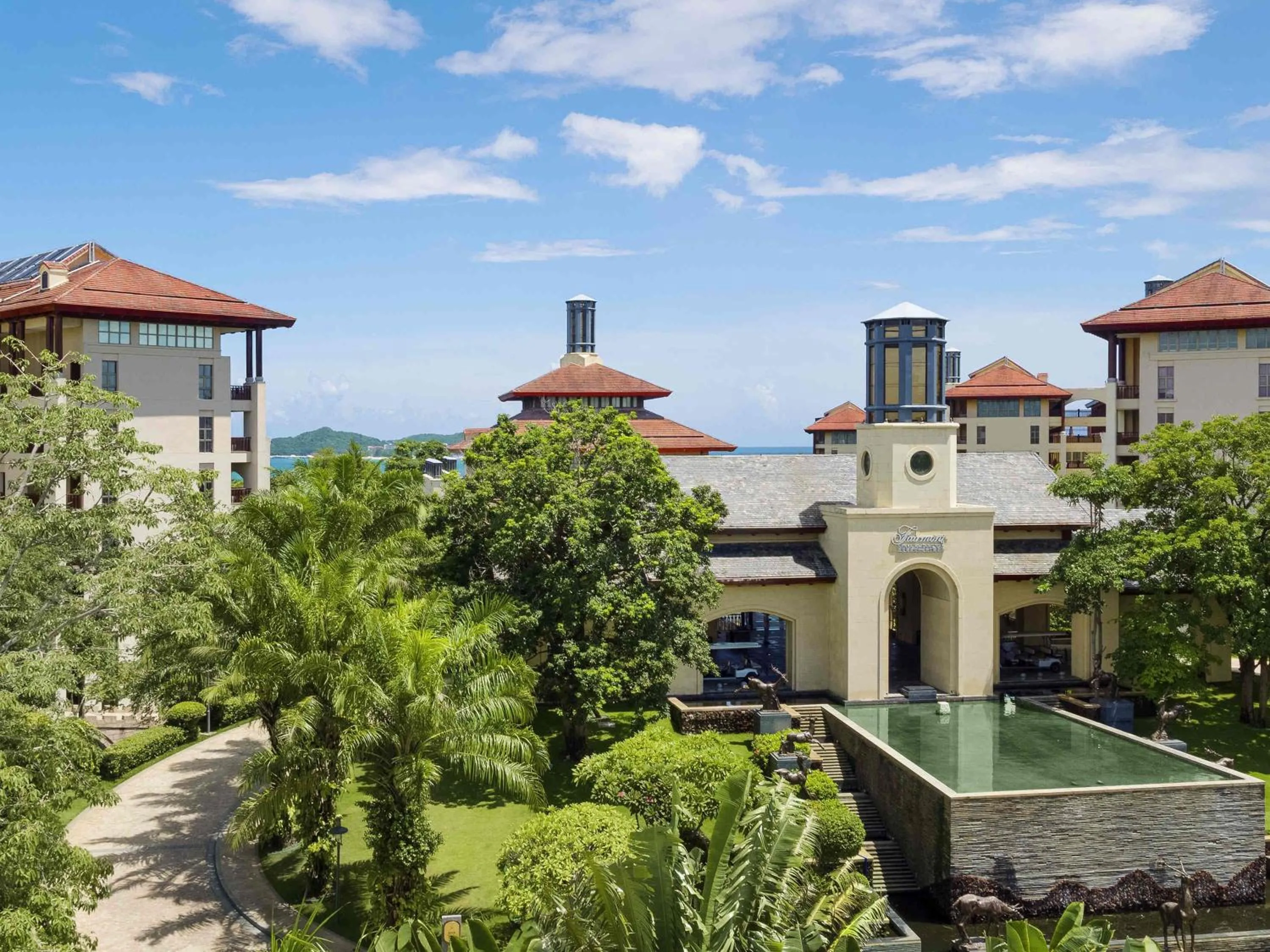 Property building in Fairmont Sanya Haitang Bay