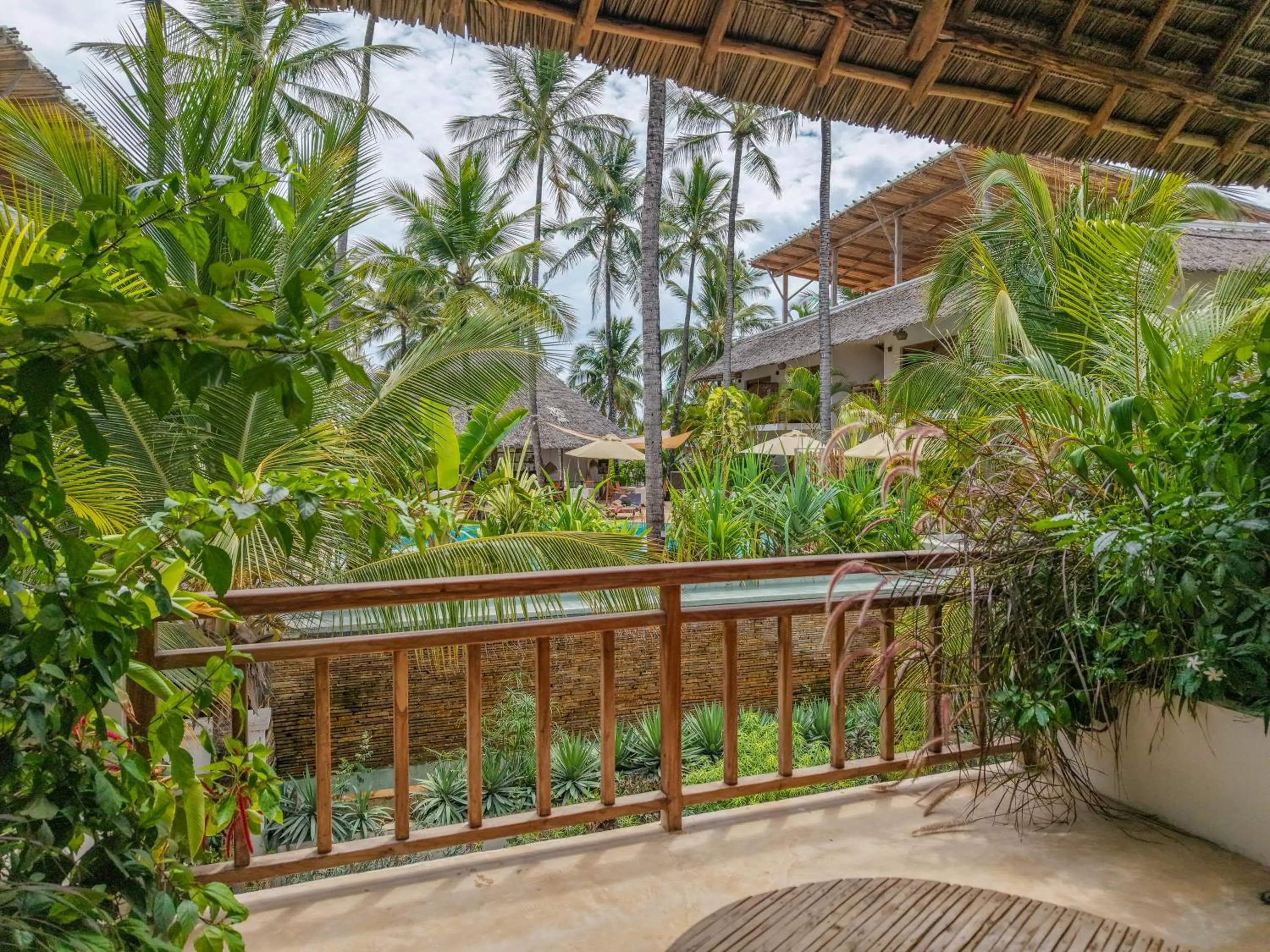 Garden view in Aluna Paje