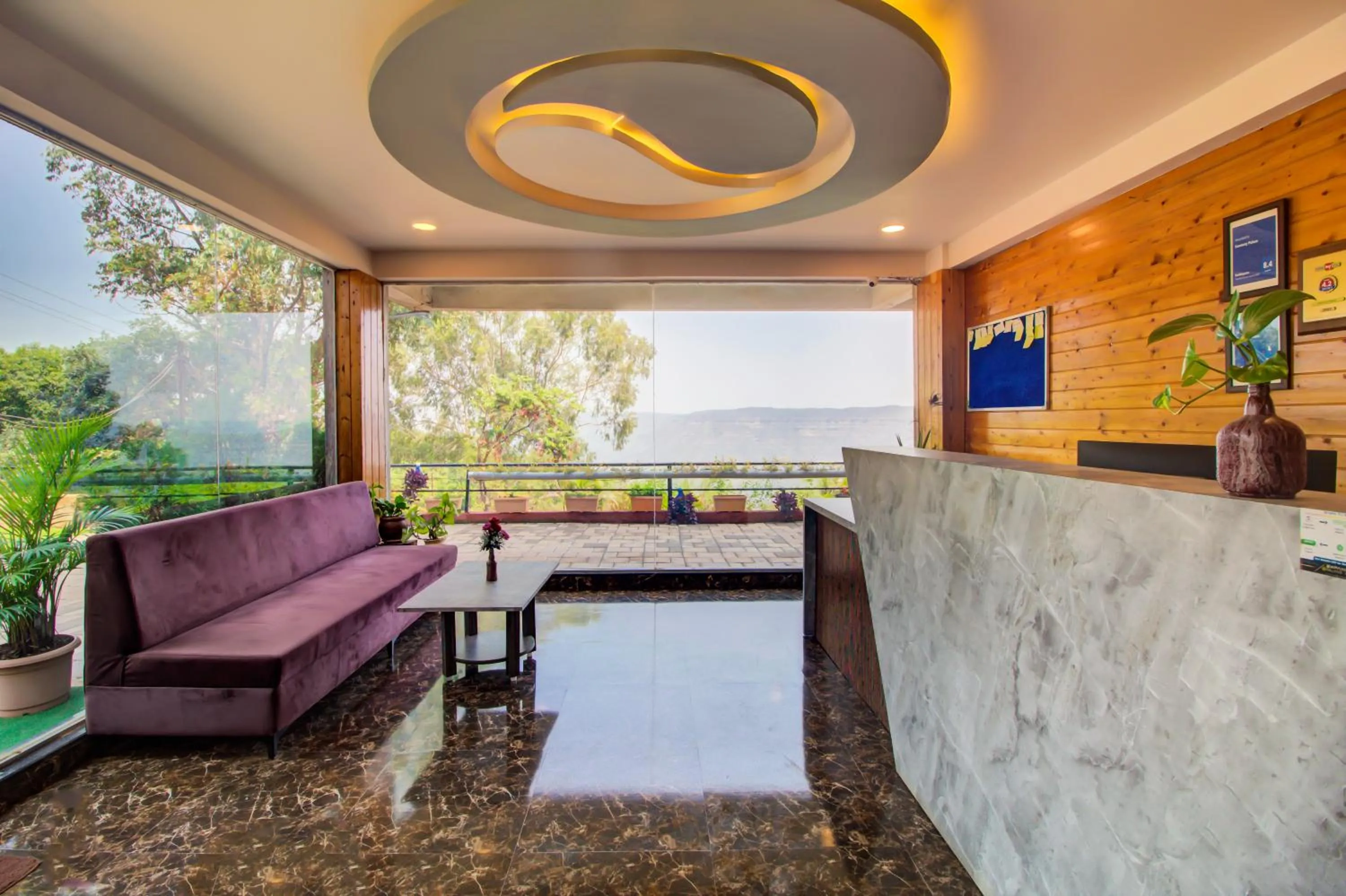 Lobby or reception in Harmony Palace