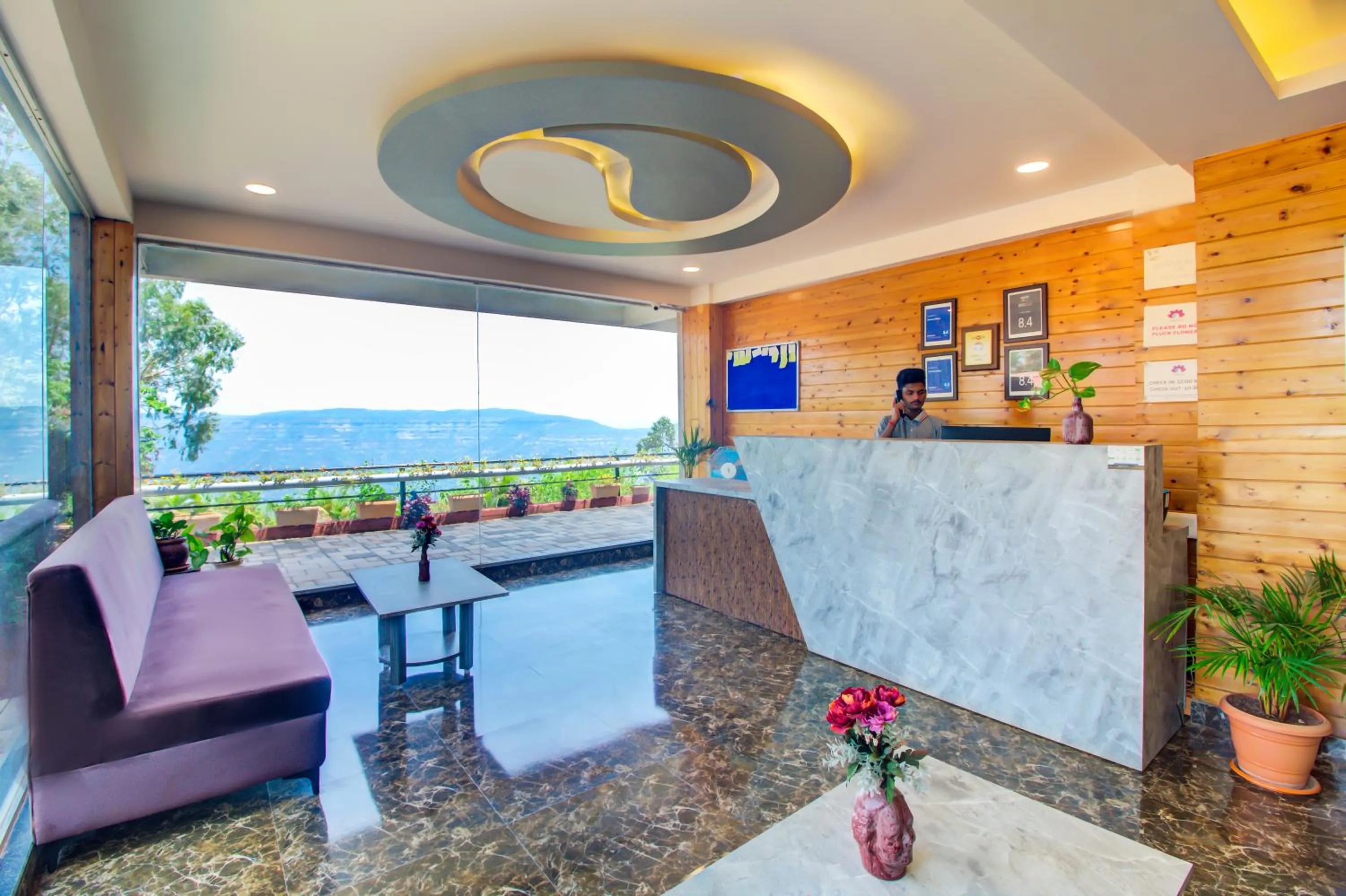 Lobby or reception in Harmony Palace