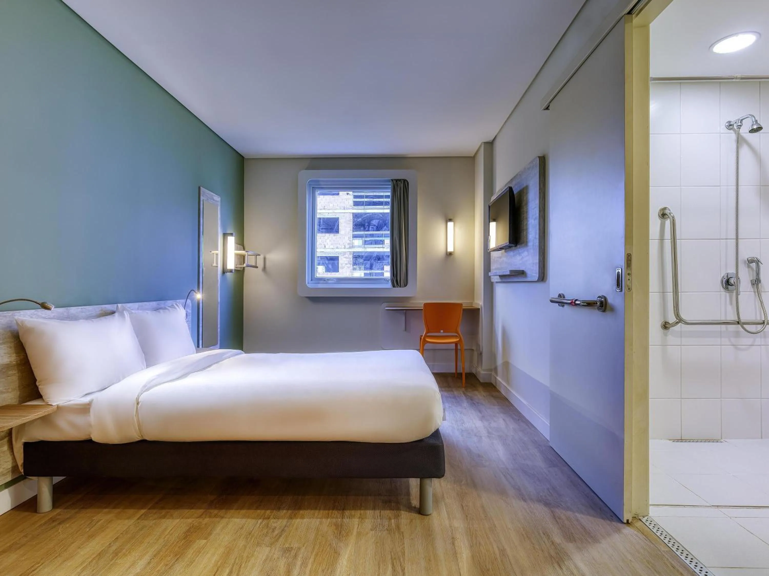 Bedroom, Bed in ibis budget BH Savassi