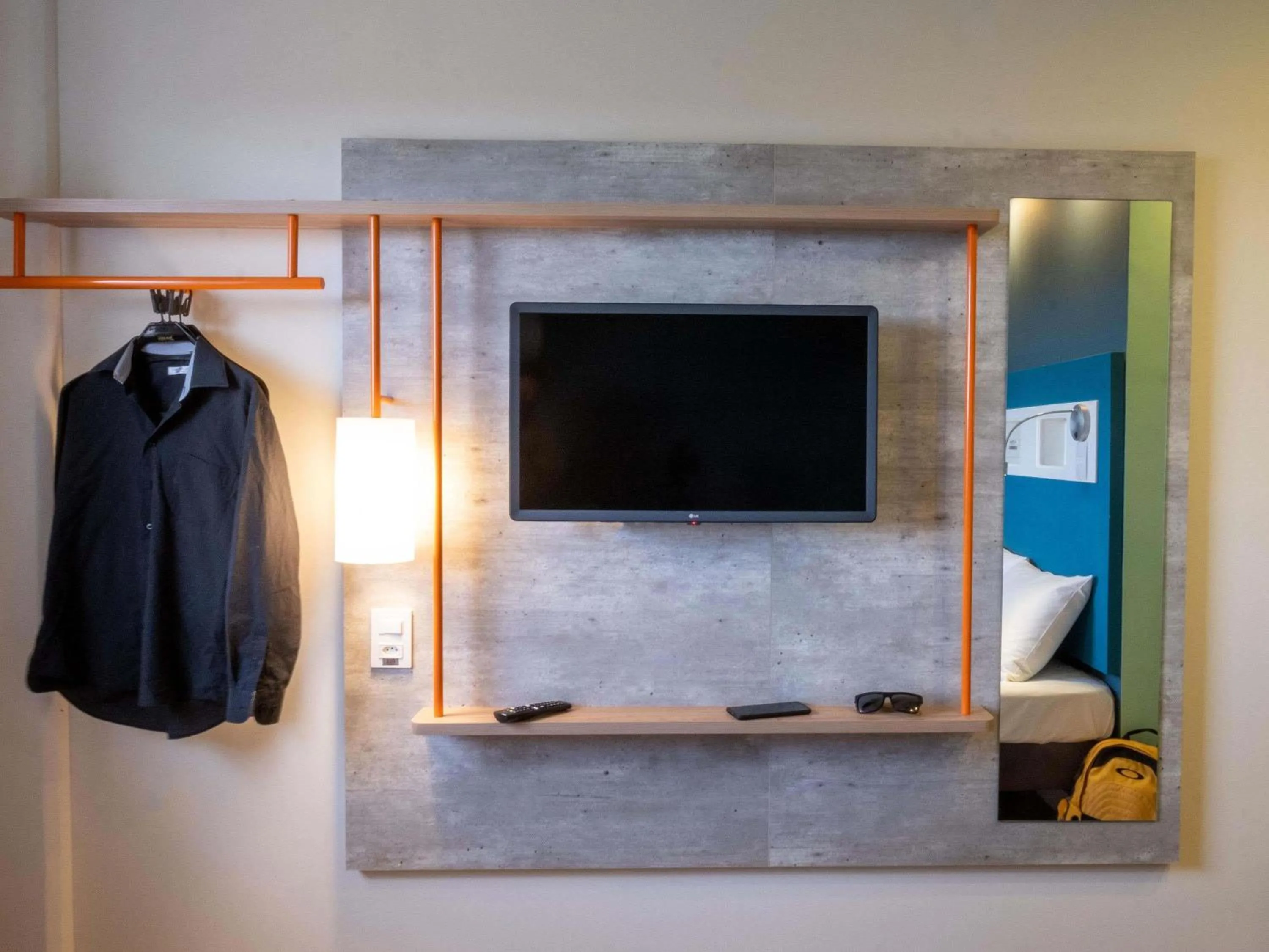 Bedroom in ibis budget Leme SP