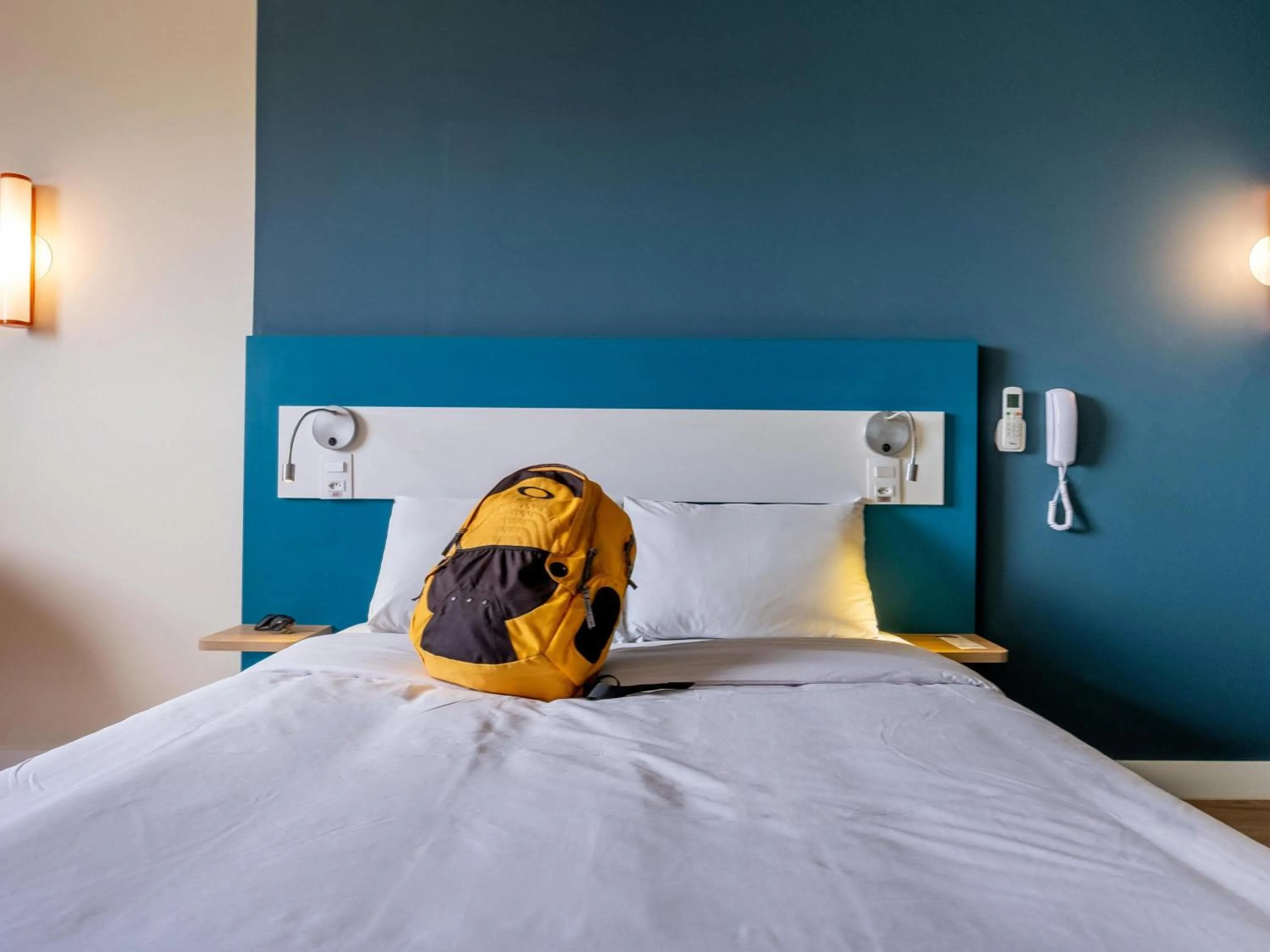 Bedroom, Bed in ibis budget Leme SP