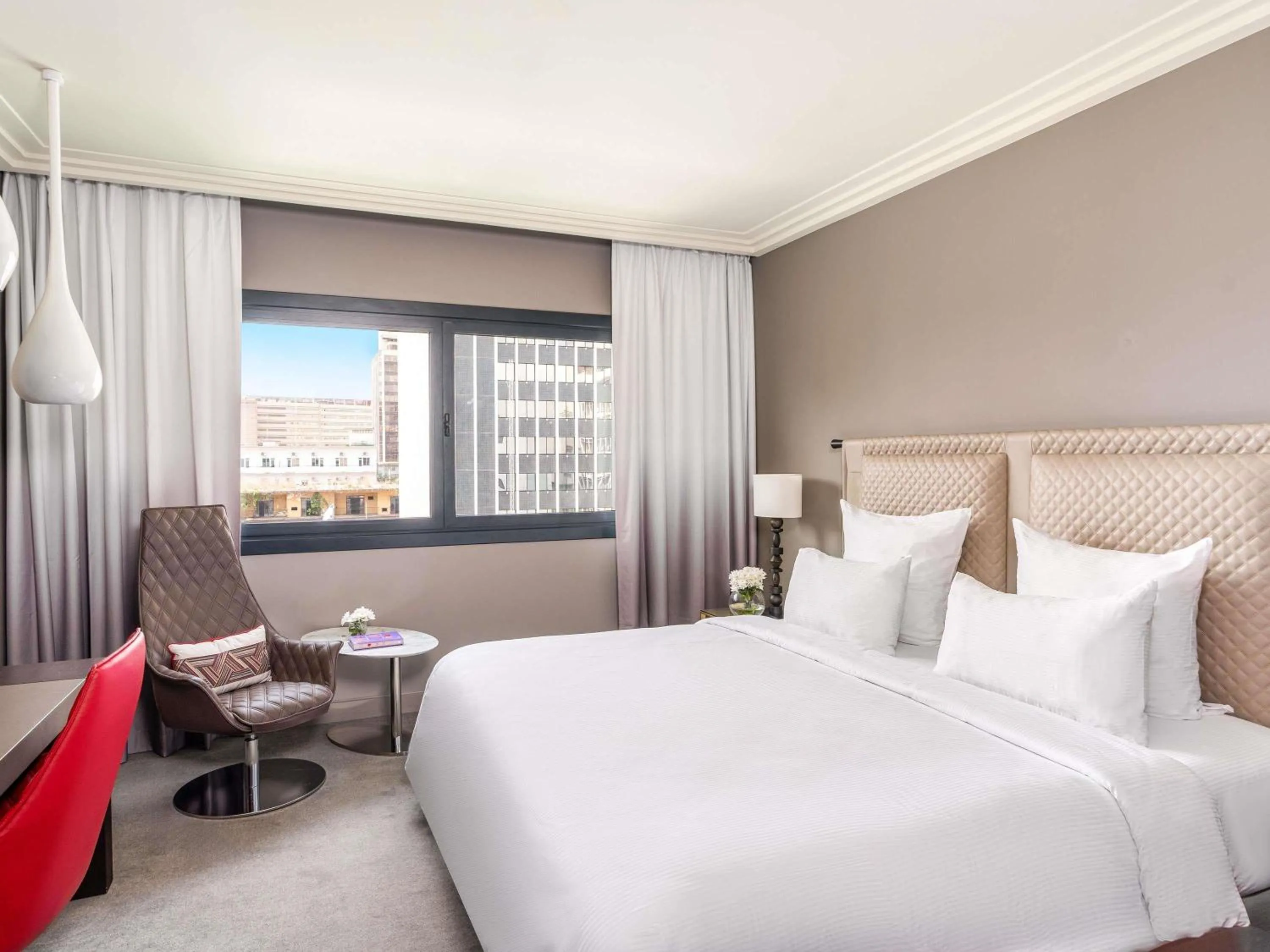 Bedroom, Bed in Movenpick Hotel Abidjan-Accor Group