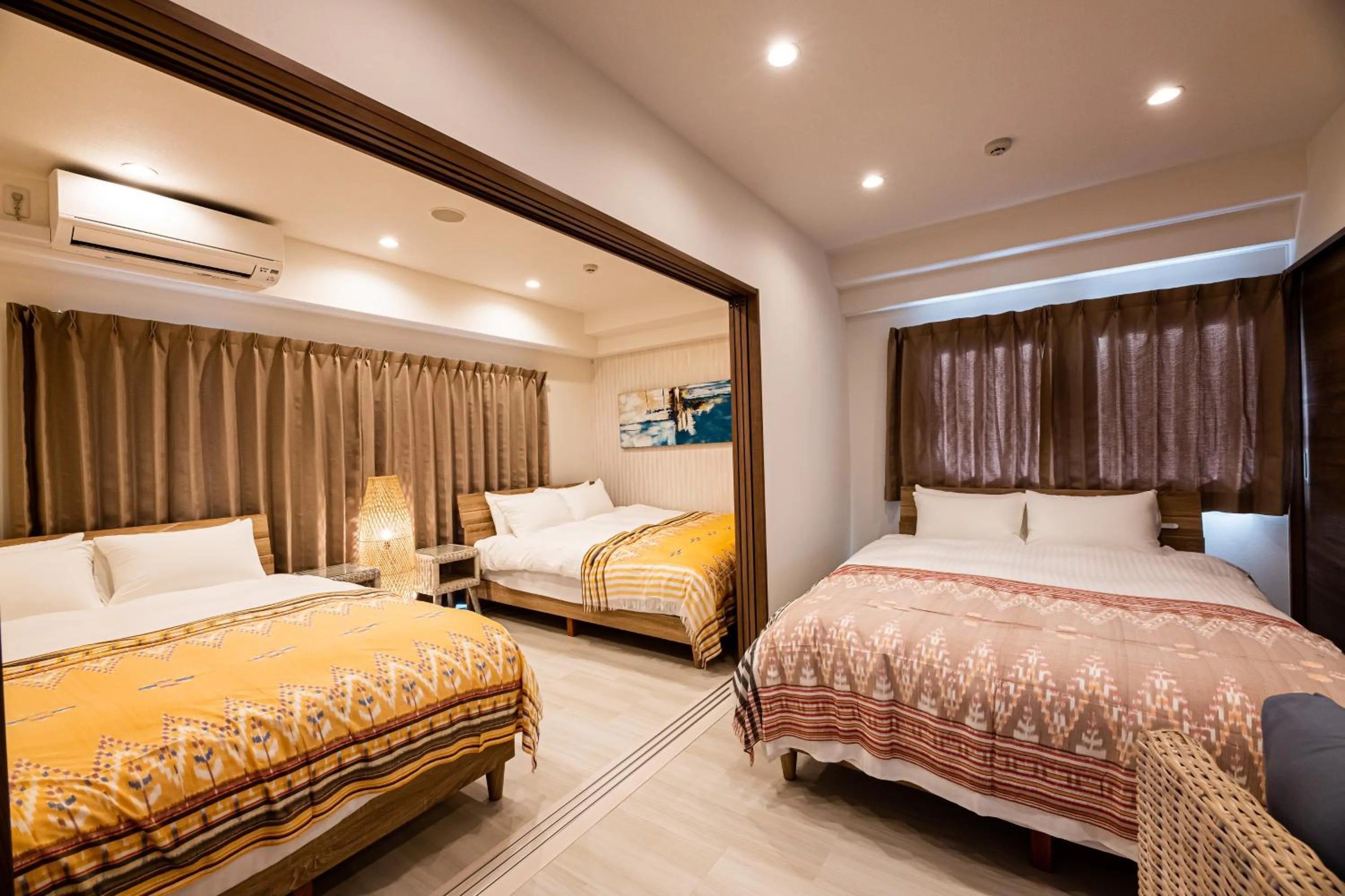 Bed in Tomariehotel & condominium