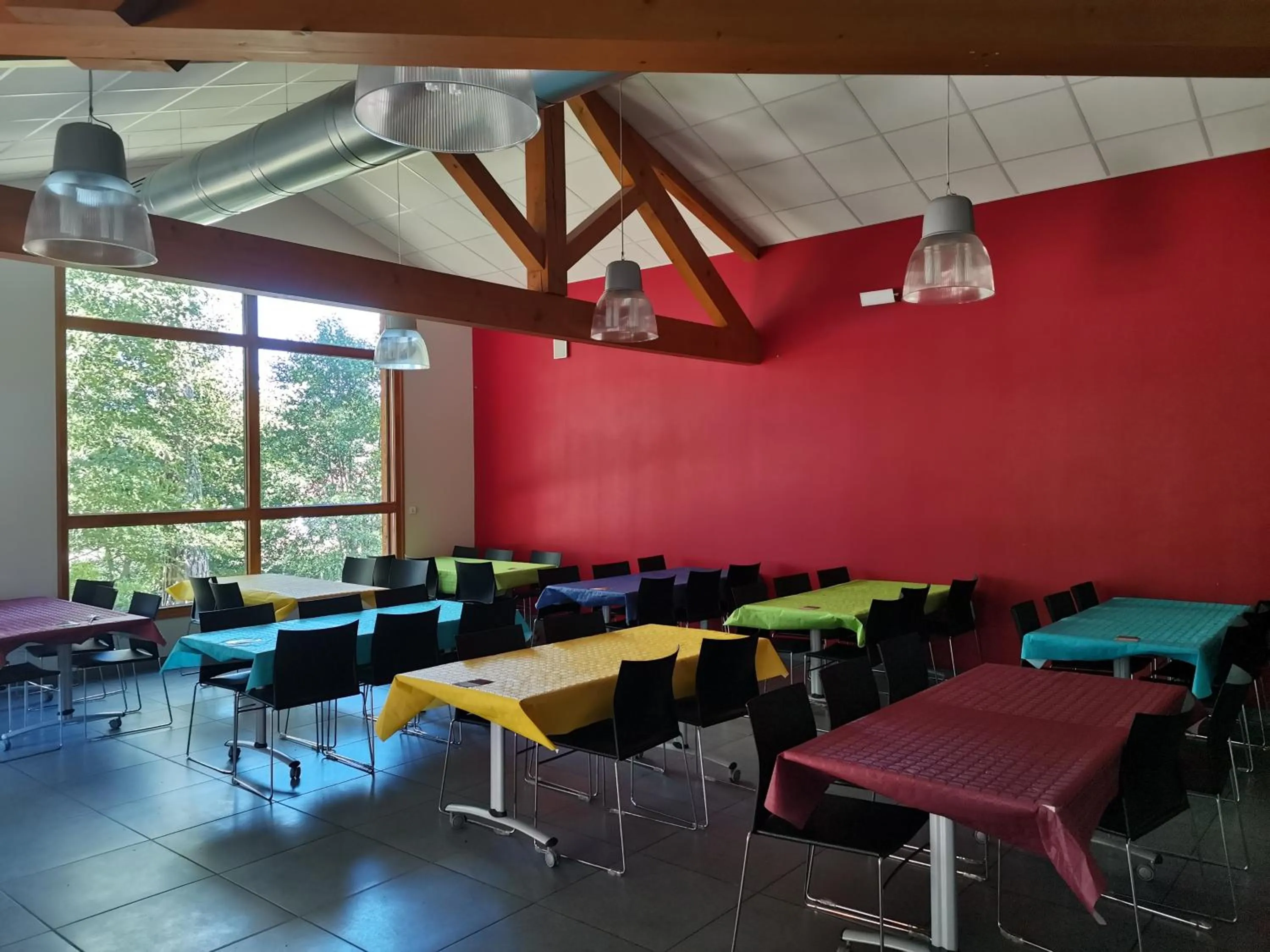 Dining area in Les Chalets du Haut-Forez