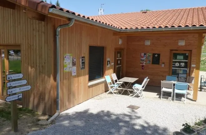 Lobby or reception in Les Chalets du Haut-Forez