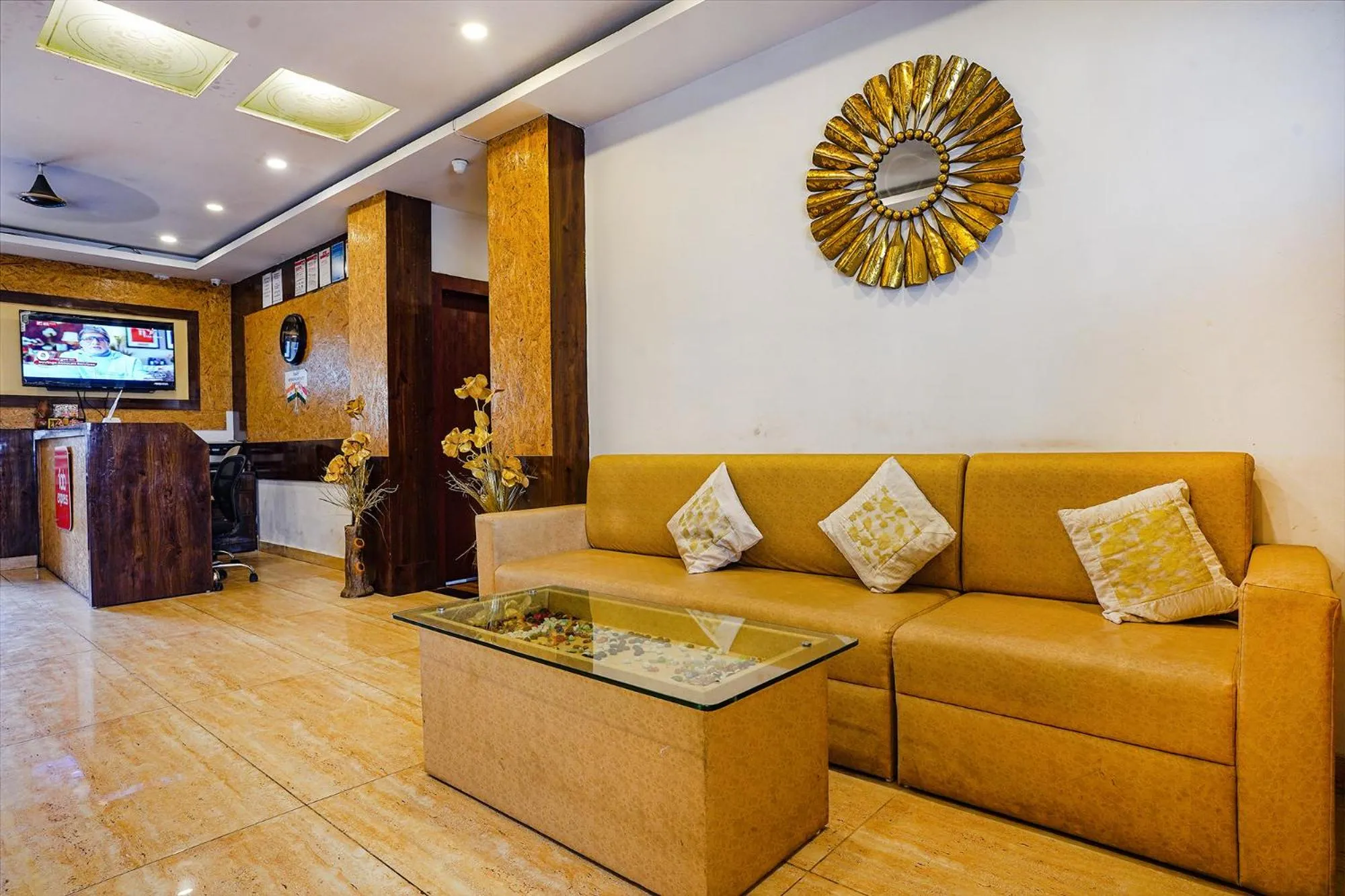 Seating area in Via Gauri Shree