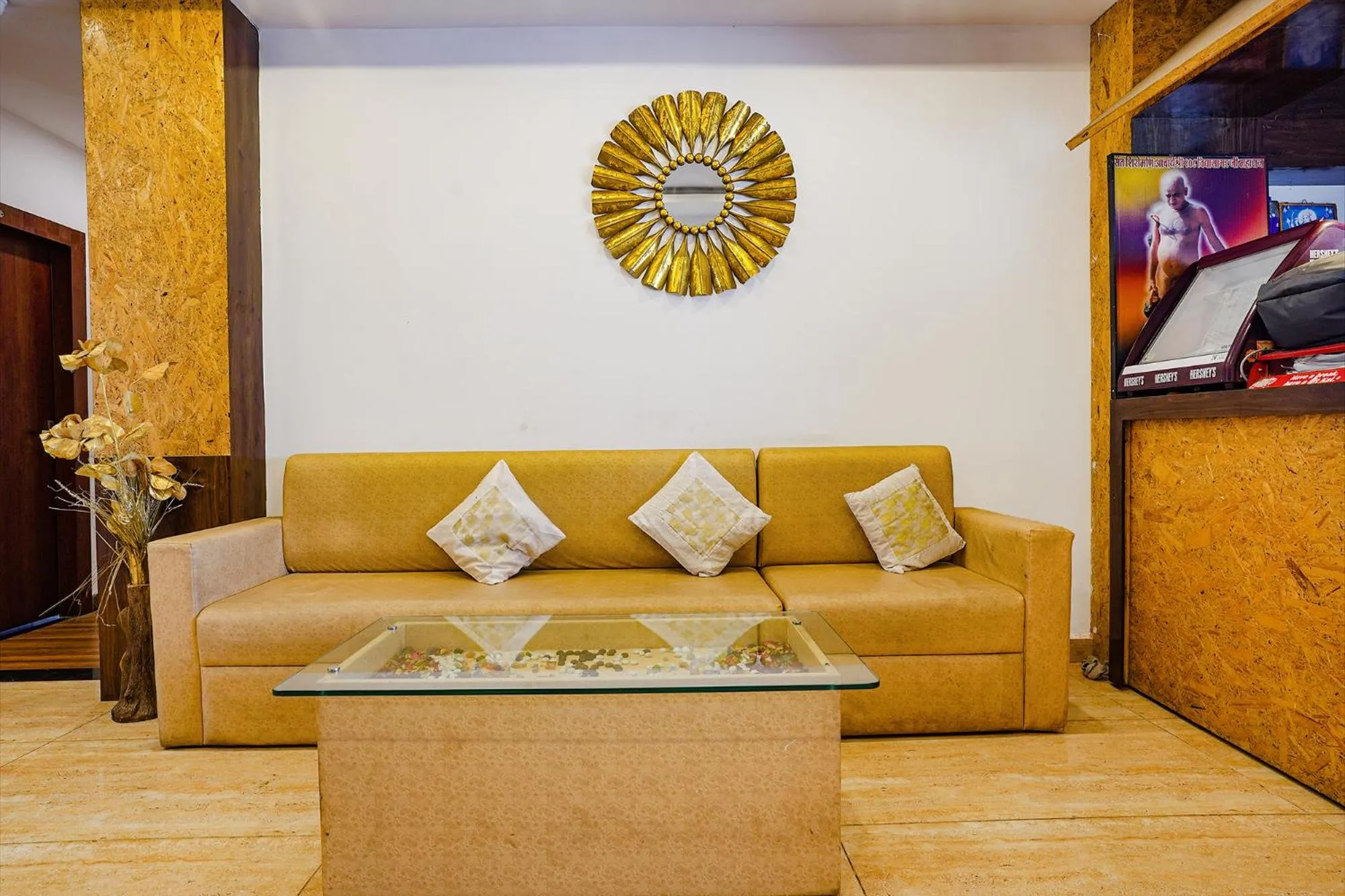 Seating area in Via Gauri Shree