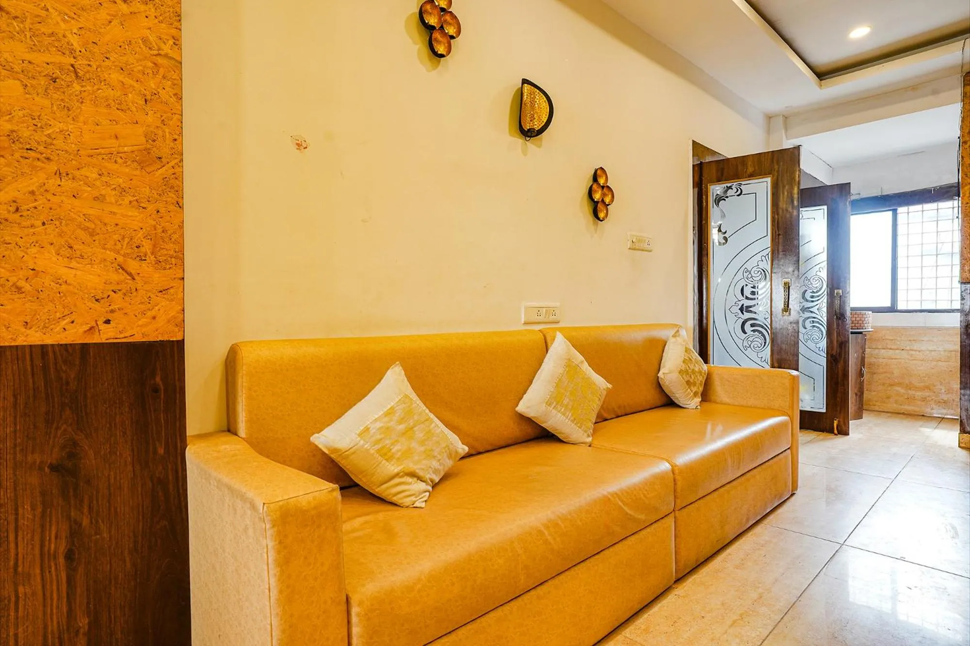 Seating area in Via Gauri Shree