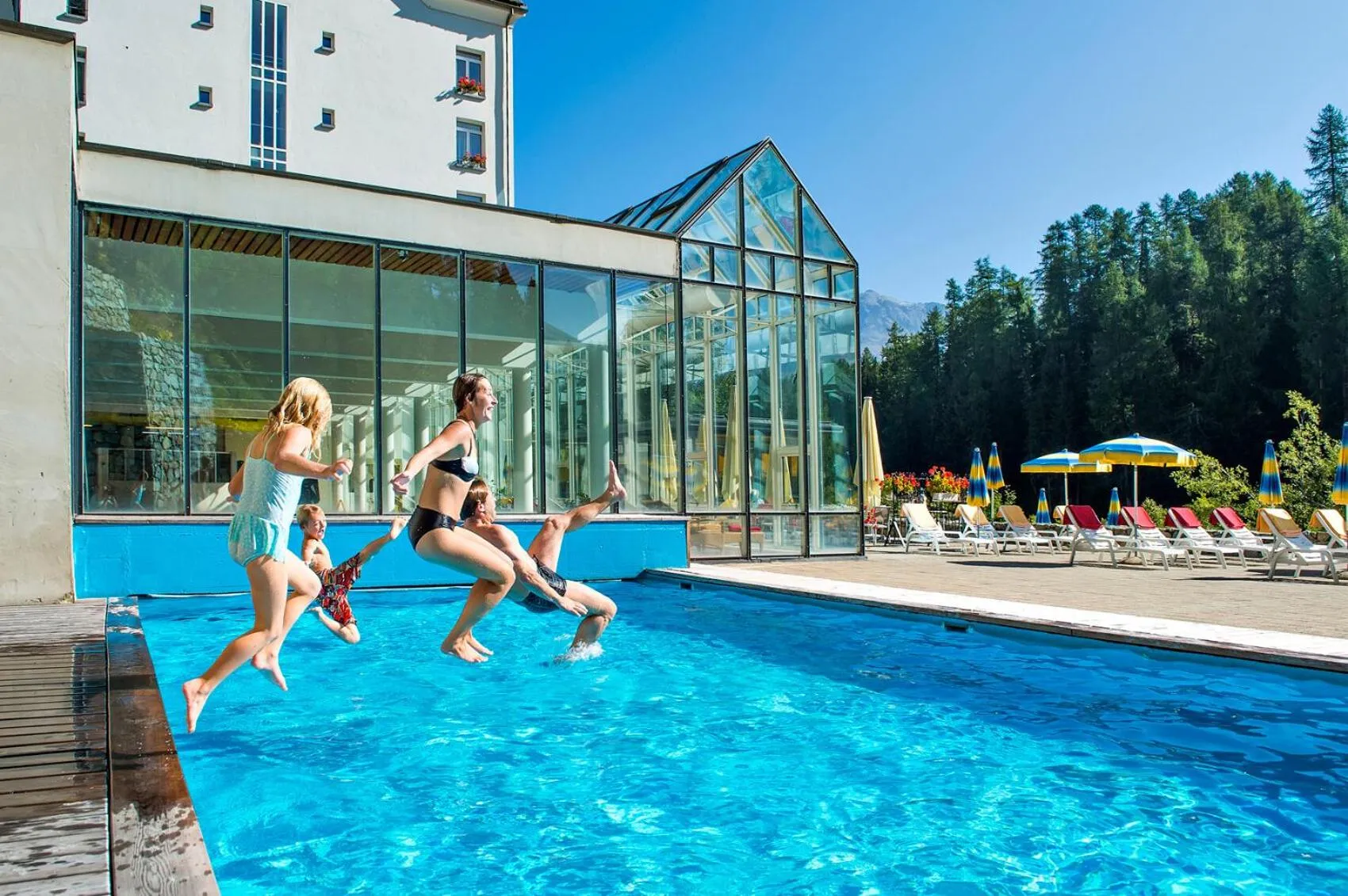 Summer in Hotel Schweizerhof Sils Maria, a Faern Collection Hotel
