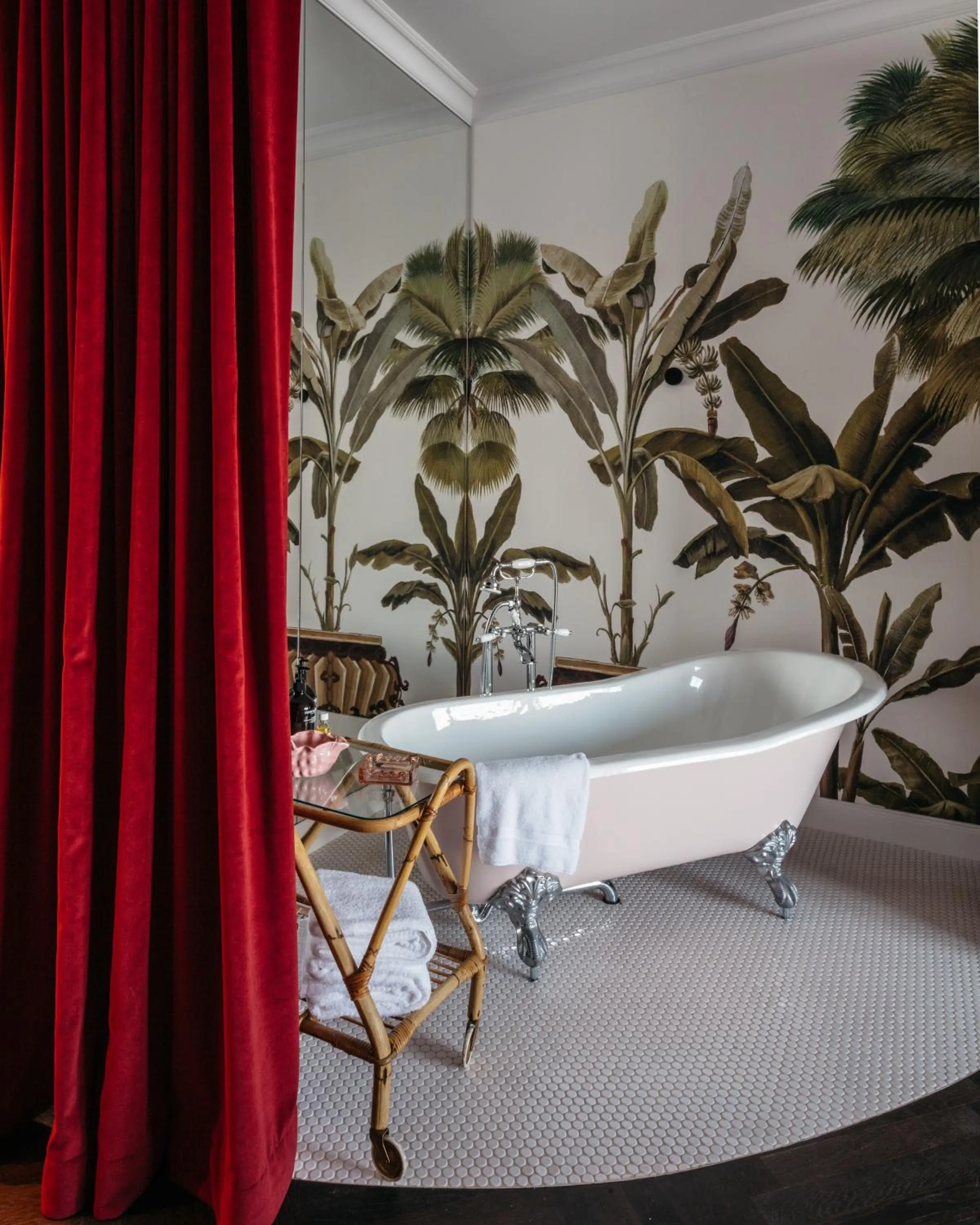 Decorative detail in Superbude Wien Prater