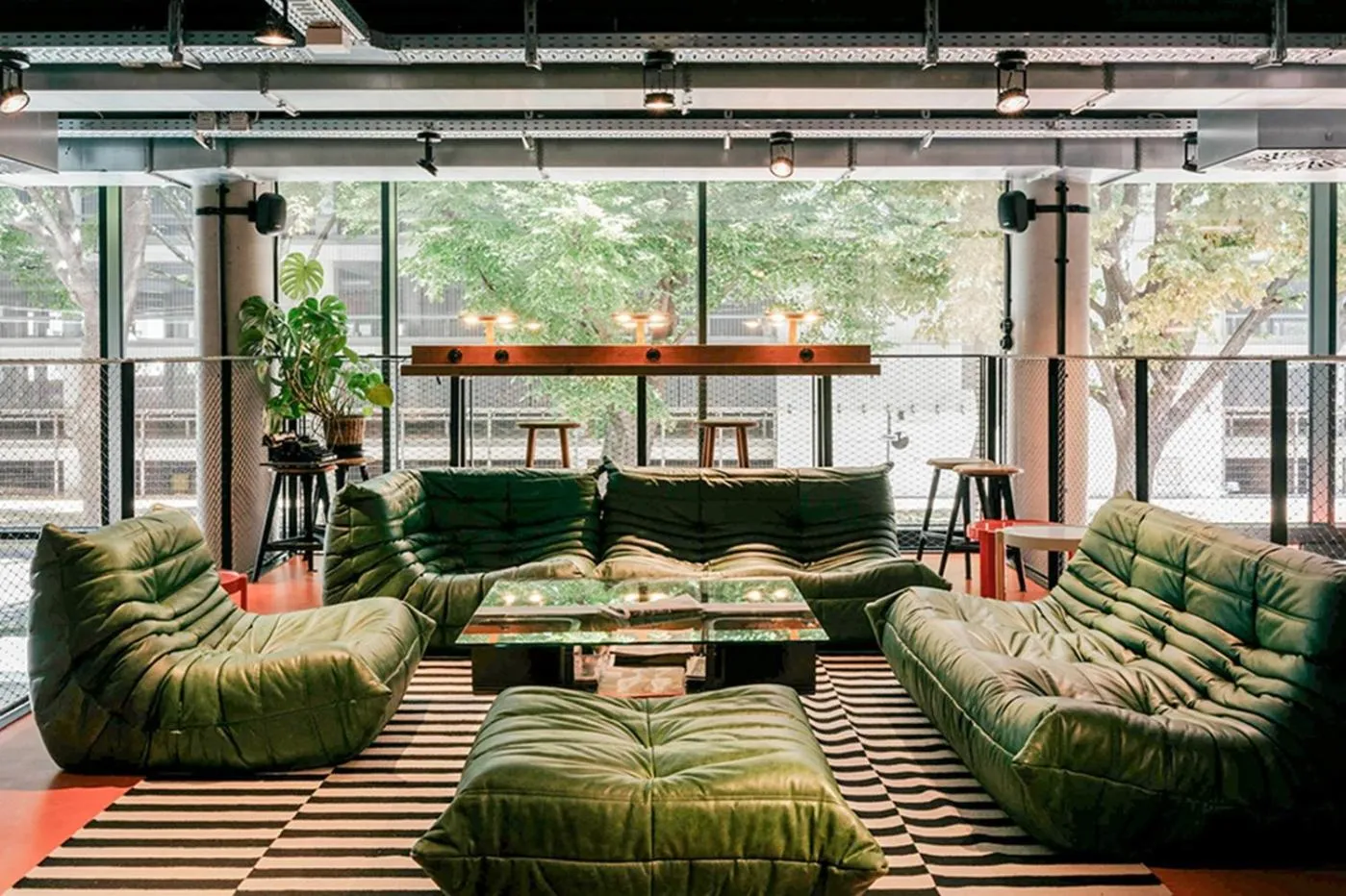 Lobby or reception in Superbude Wien Prater