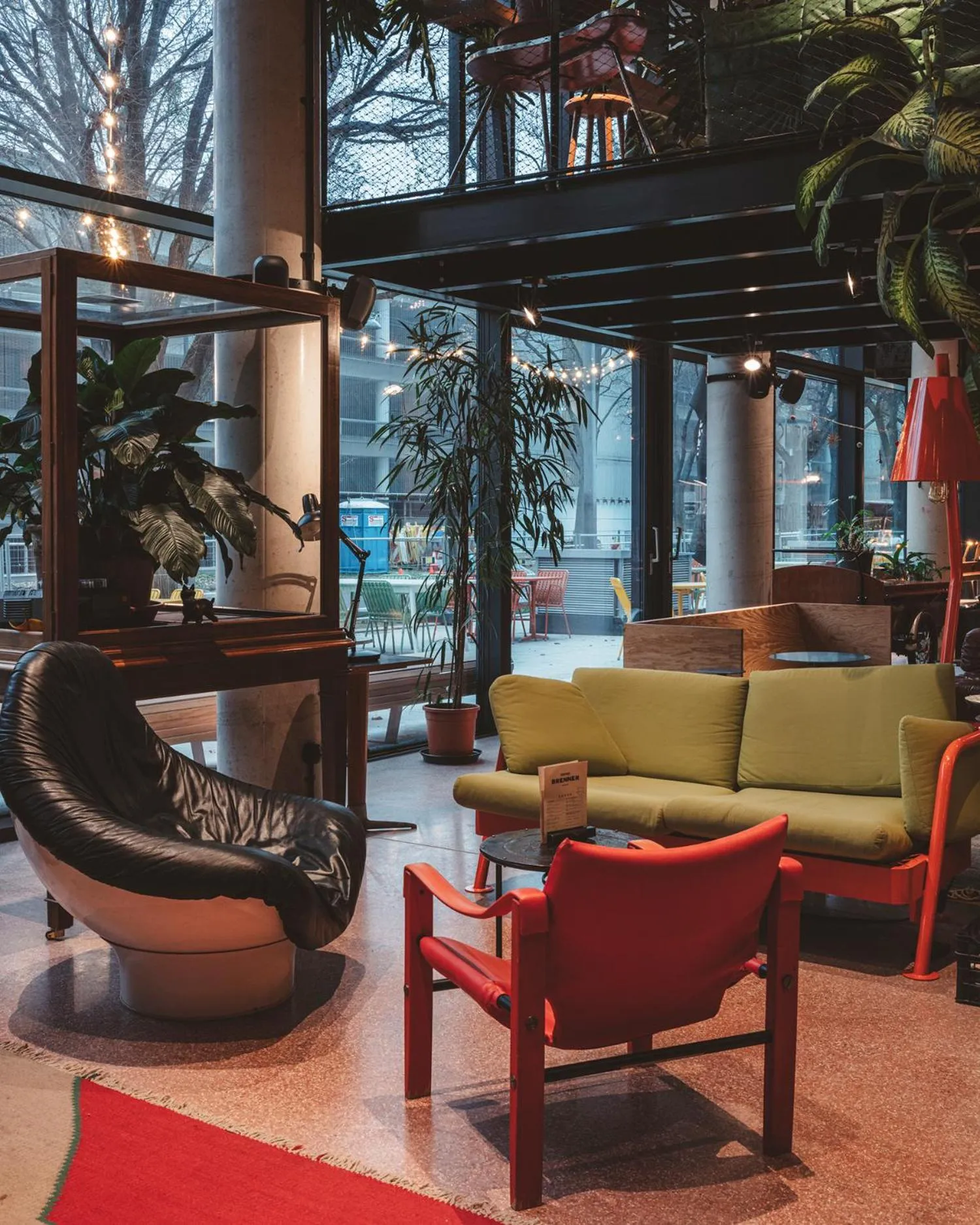 Lobby or reception in Superbude Wien Prater