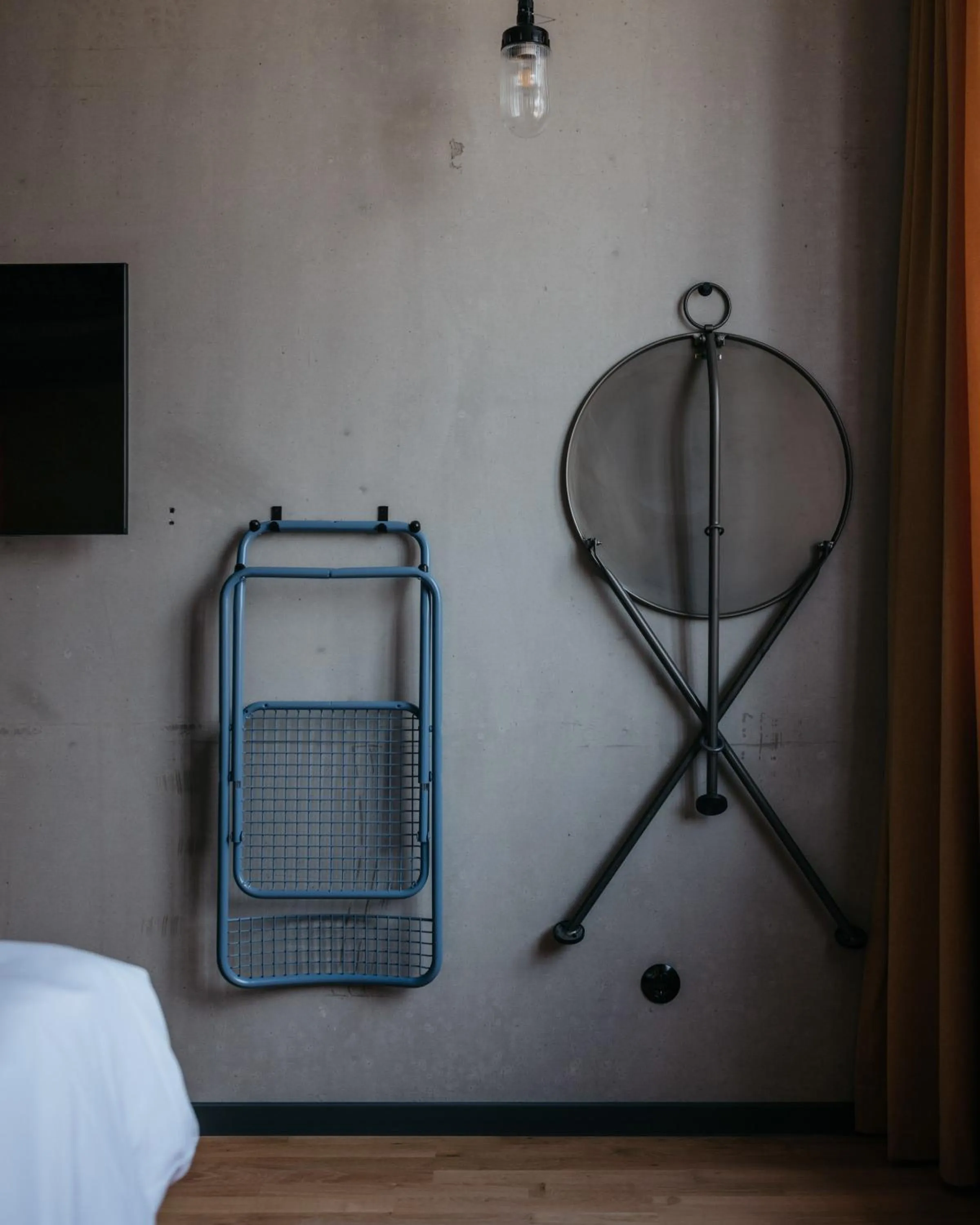 Decorative detail, Bed in Superbude Wien Prater