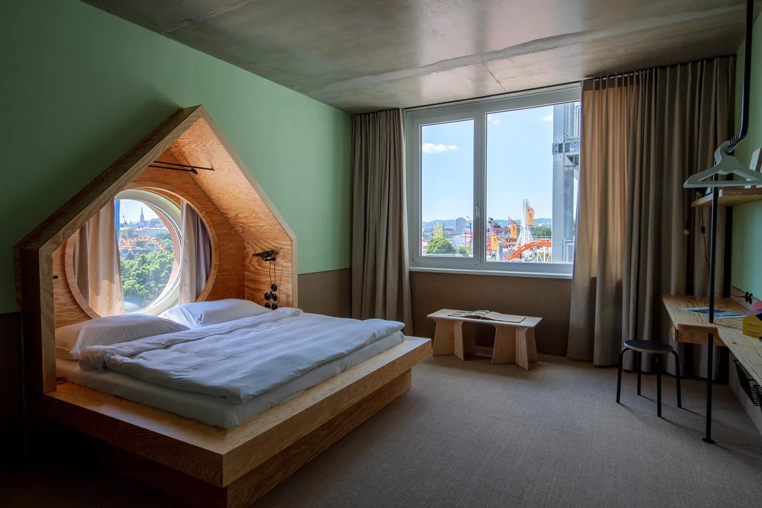 Bed in Superbude Wien Prater