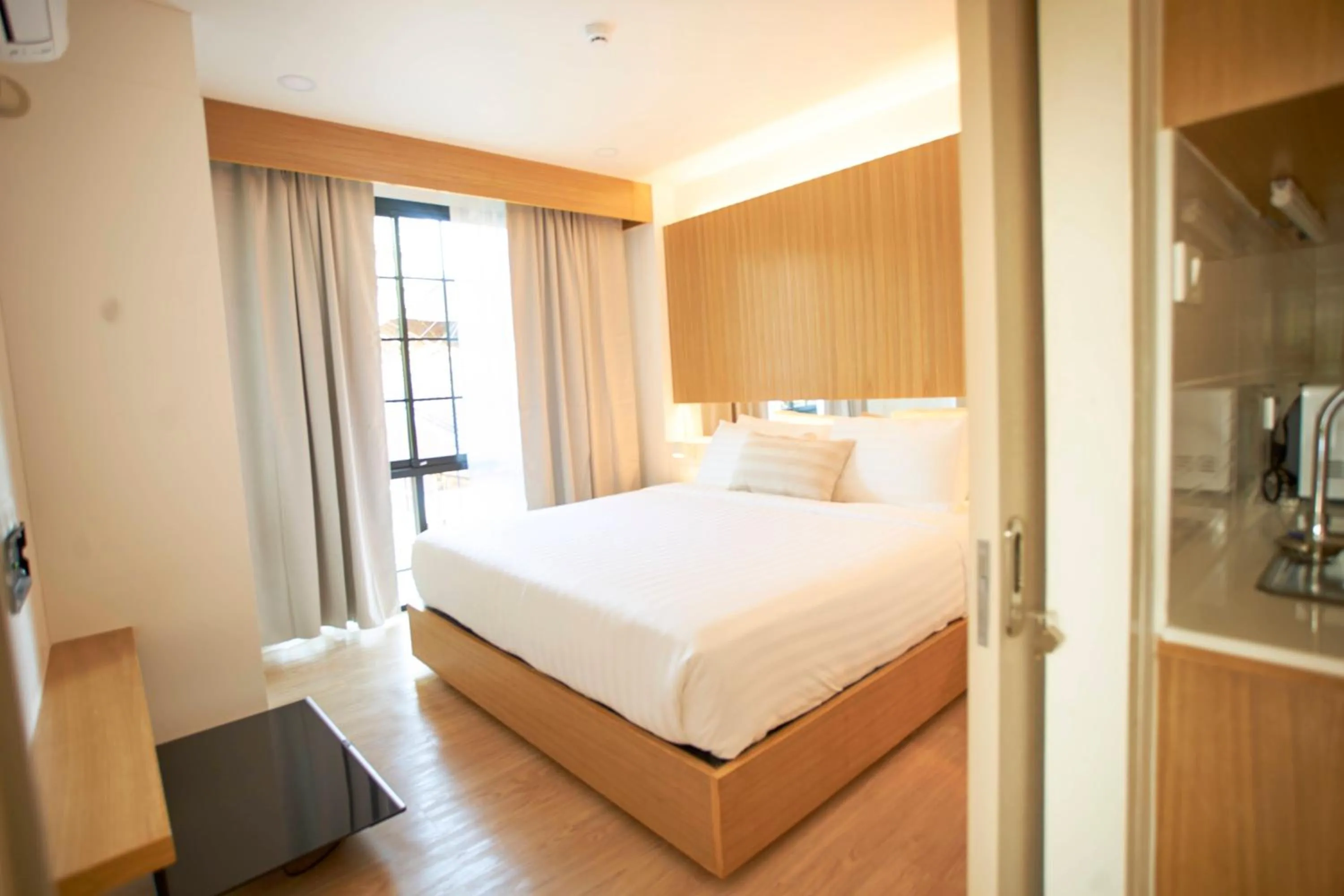 Bedroom, Bed in Dream Nimman Apartment