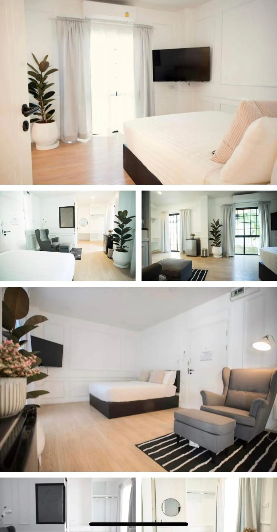 Photo of the whole room, Bed in Dream Nimman Apartment