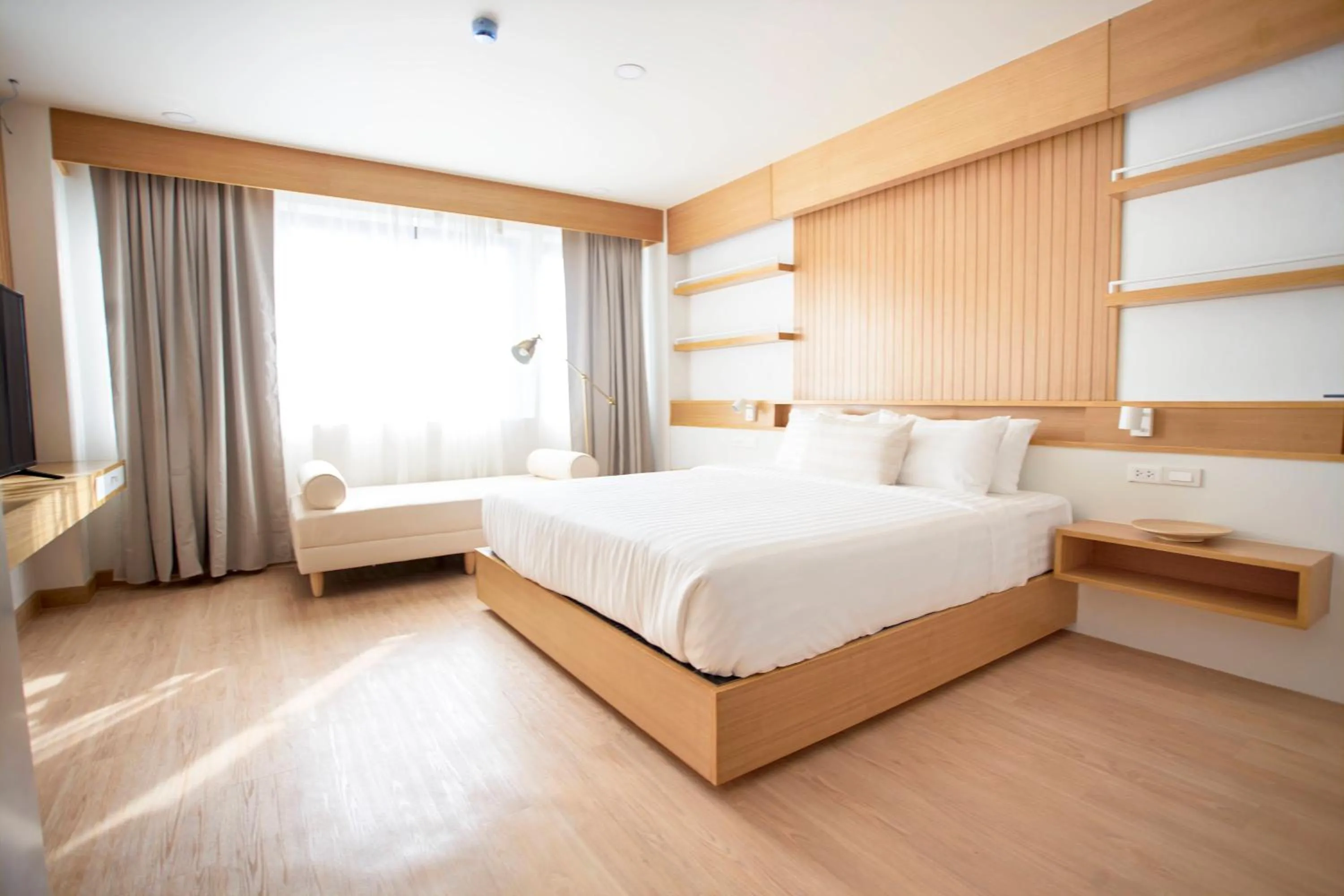 Bedroom, Bed in Dream Nimman Apartment