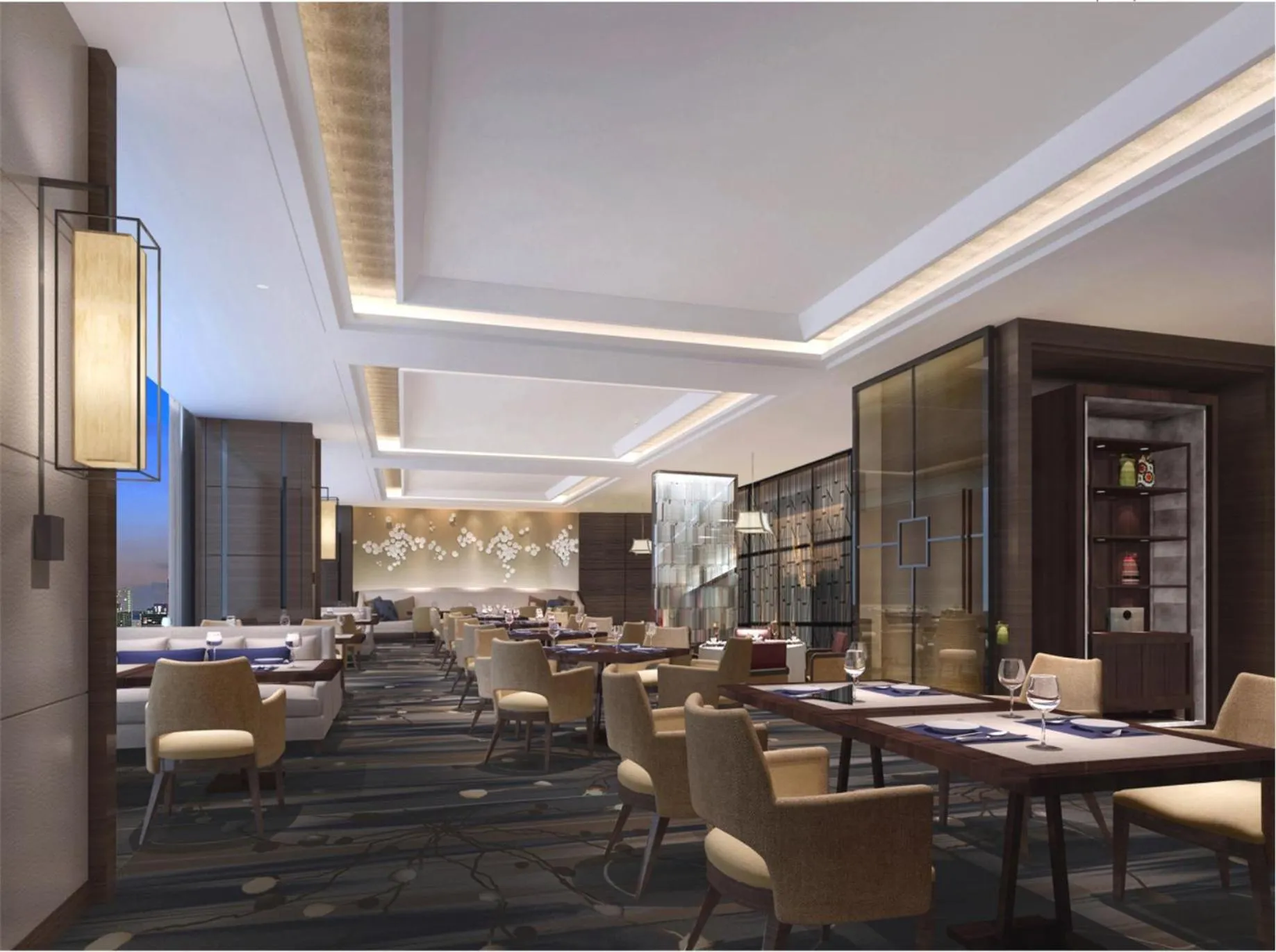 Restaurant/places to eat in Novotel Changsha International Exhibition Center