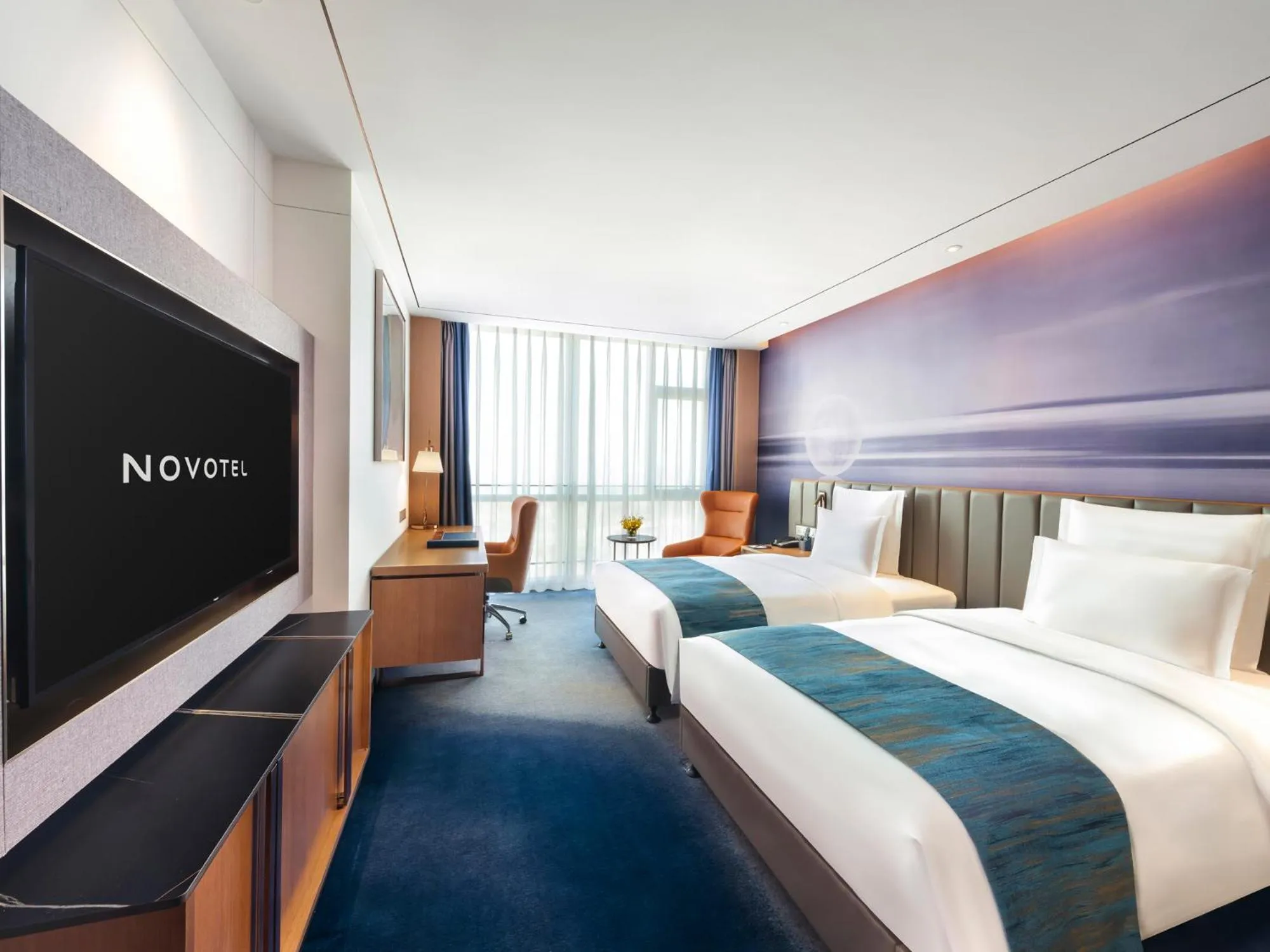 Bed in Novotel Changsha International Exhibition Center