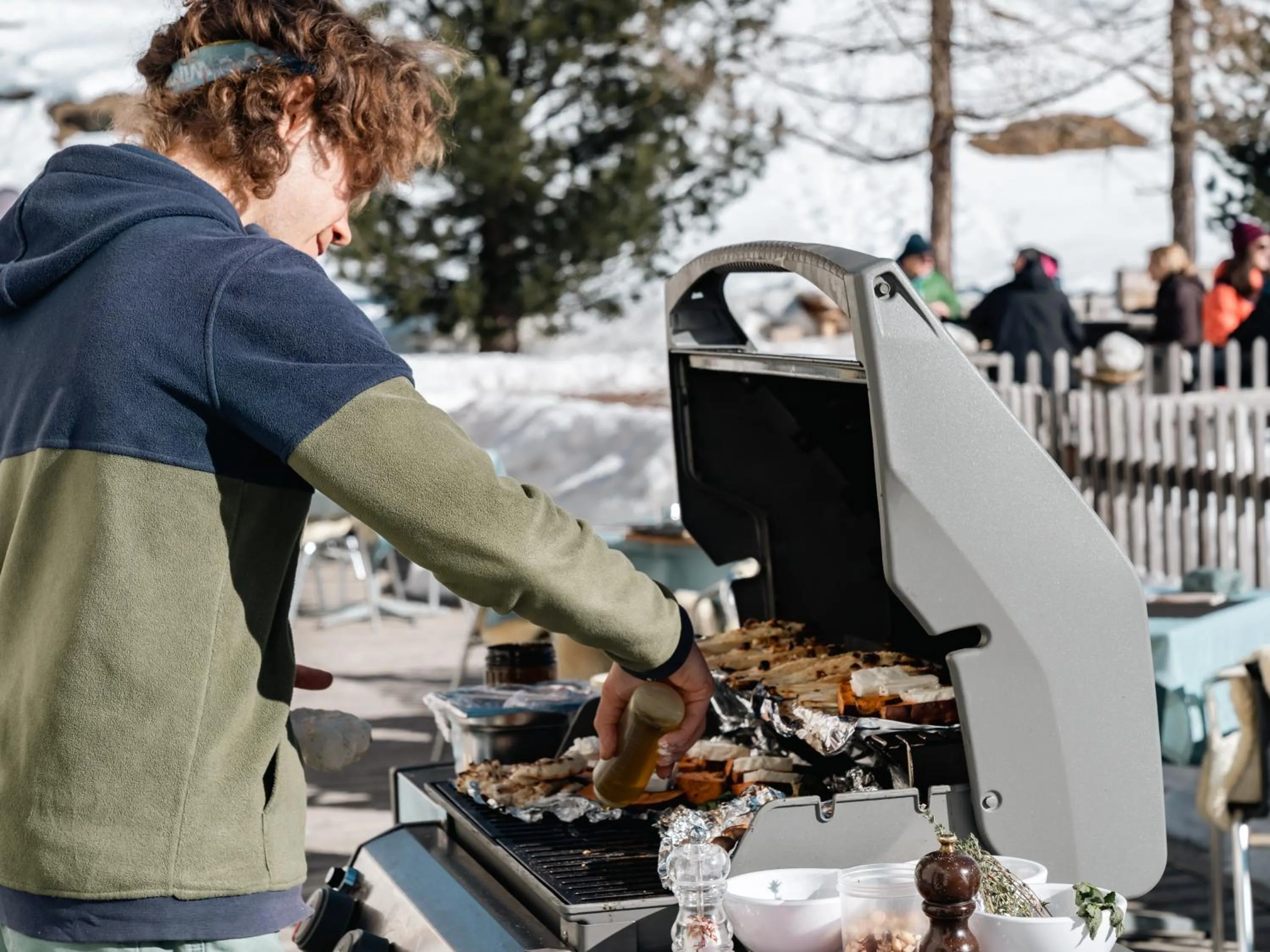 Restaurant/places to eat in Hotel Chesa Pool