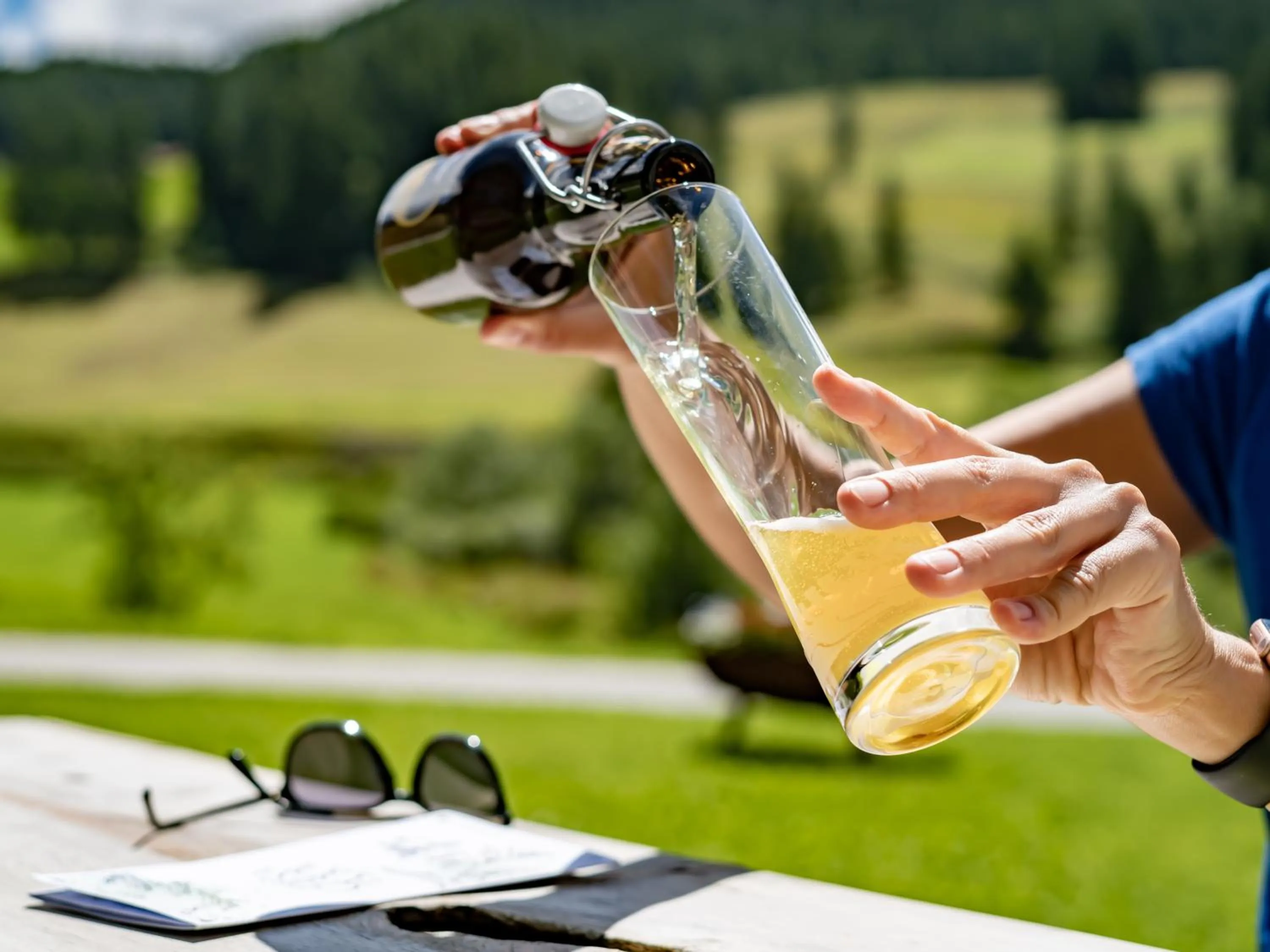 Drinks in Hotel Chesa Pool
