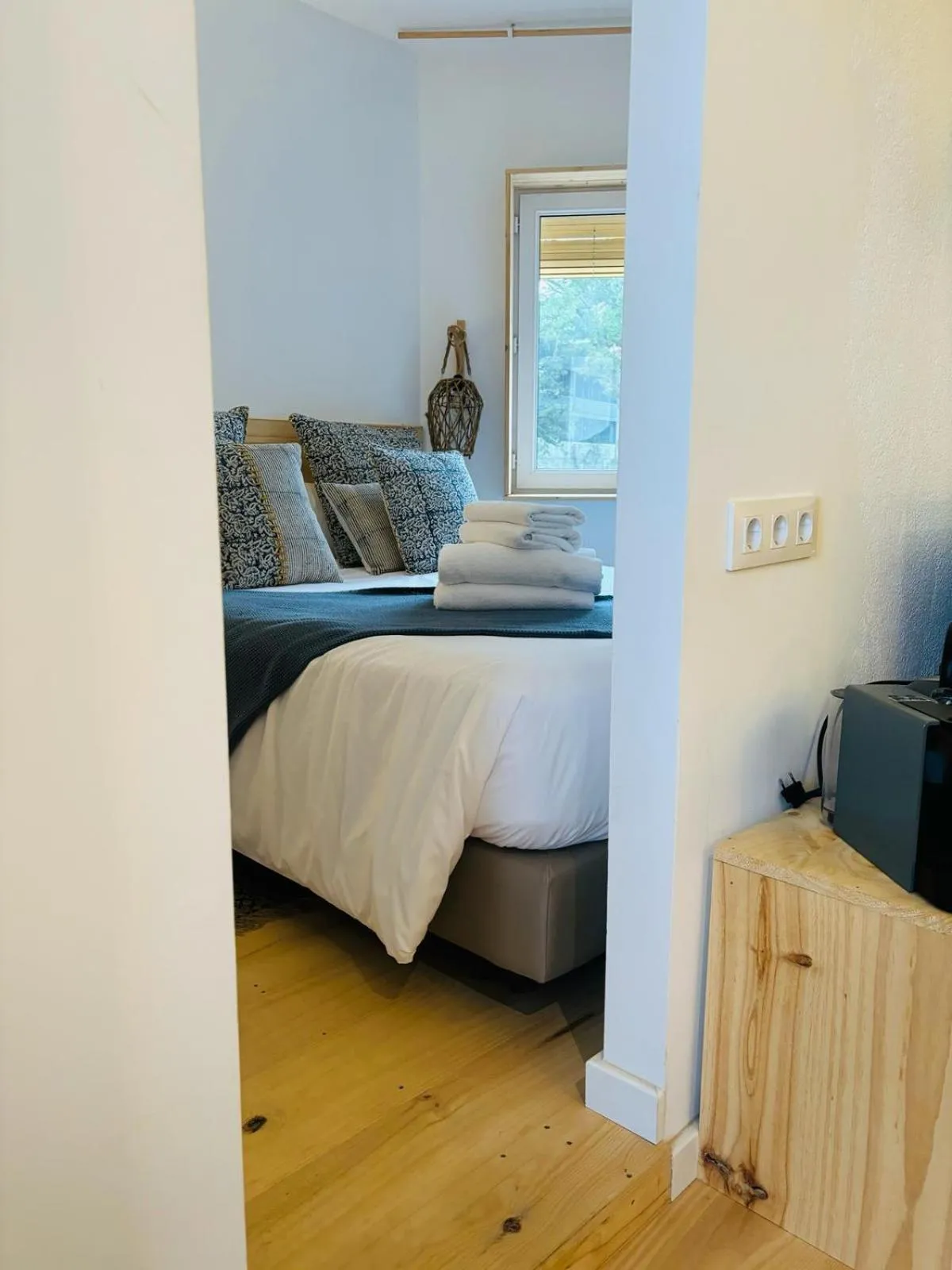 Bedroom, Bed in Hostal Sa Teula