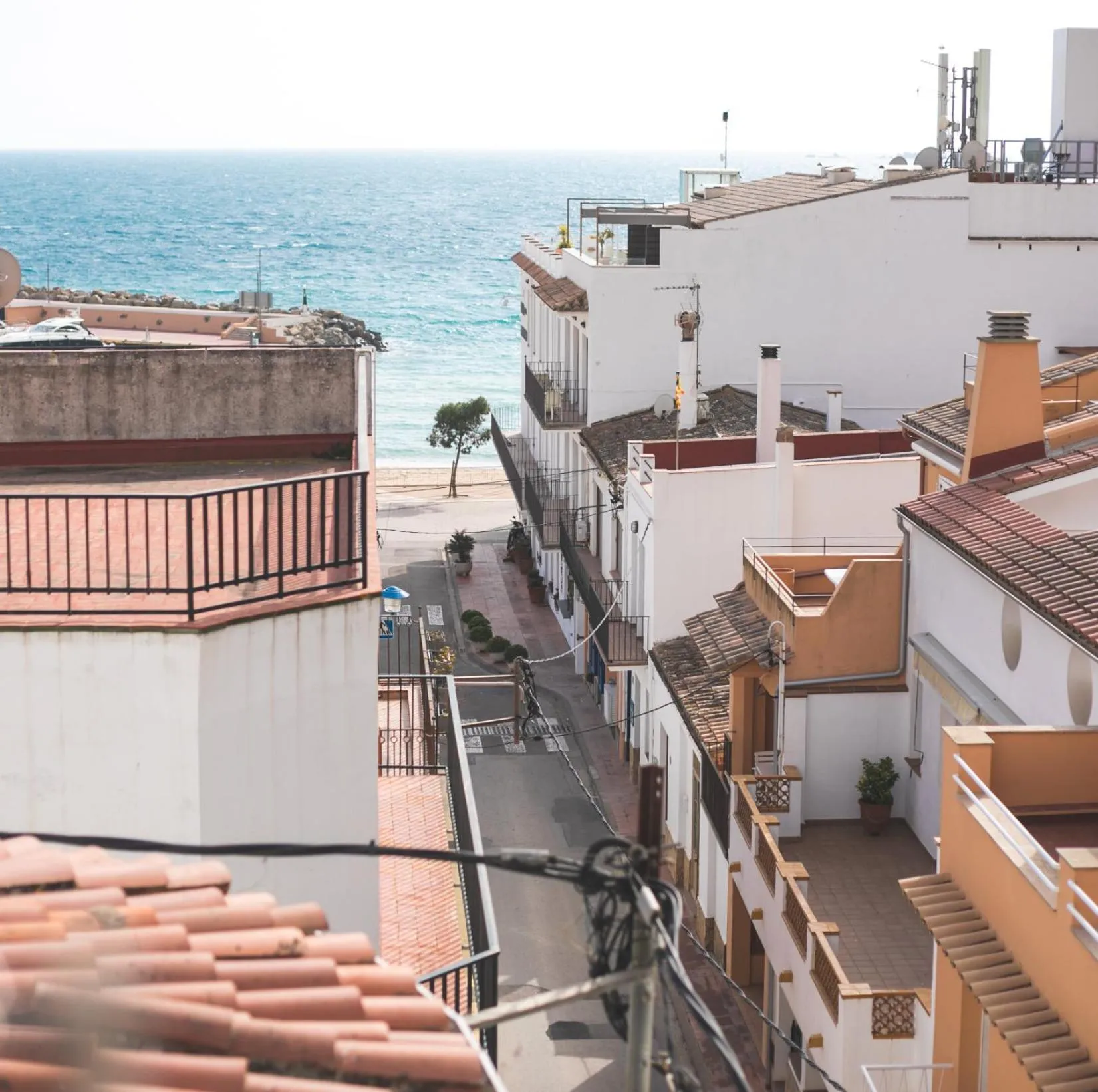 View (from property/room) in Hostal Sa Teula