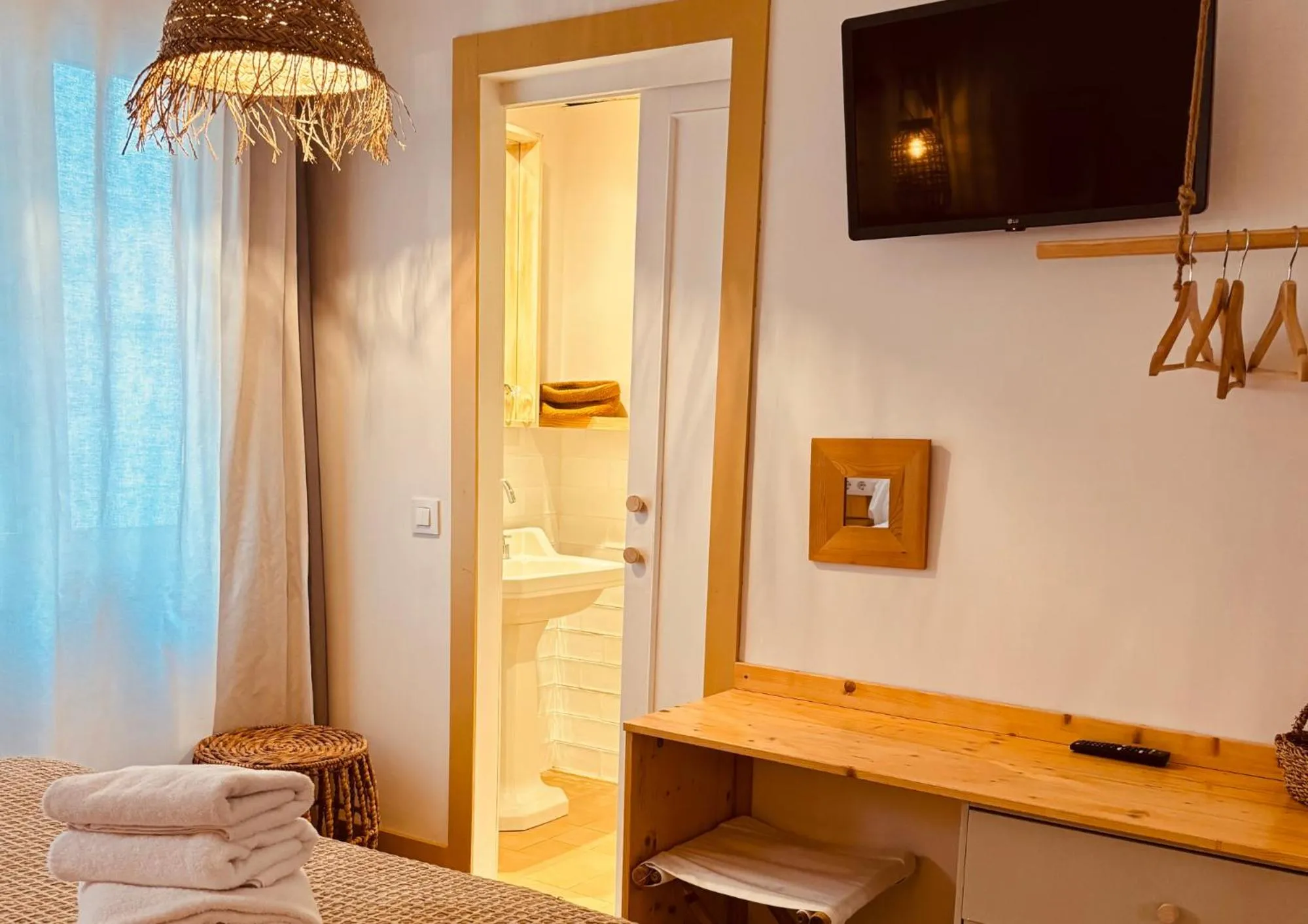 Bathroom in Hostal Sa Teula