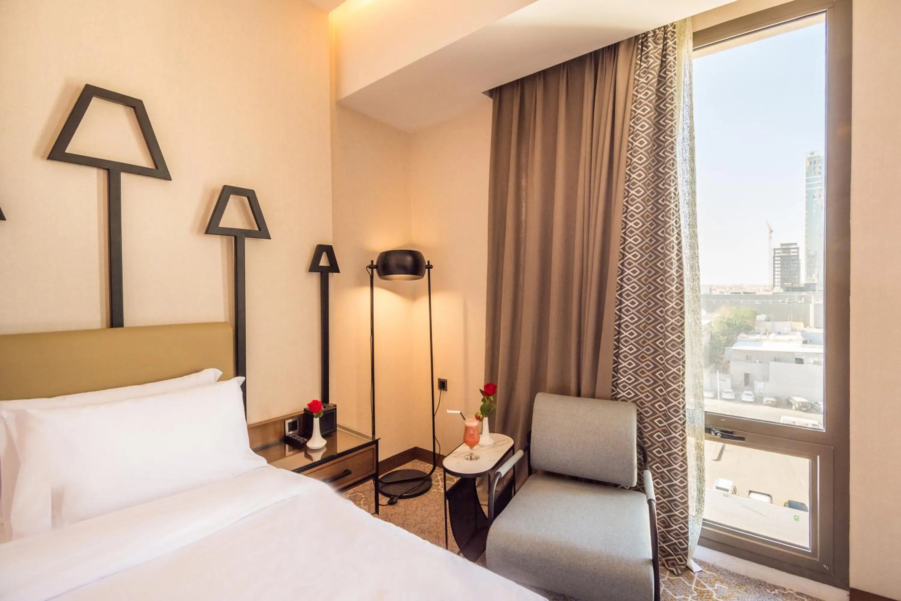 Bedroom, Bed in Grand Plaza Hotel - KAFD Riyadh