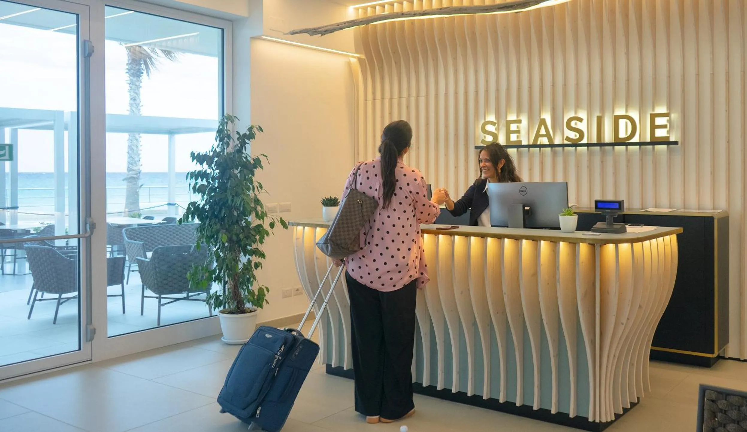 Staff in Seaside Hotel