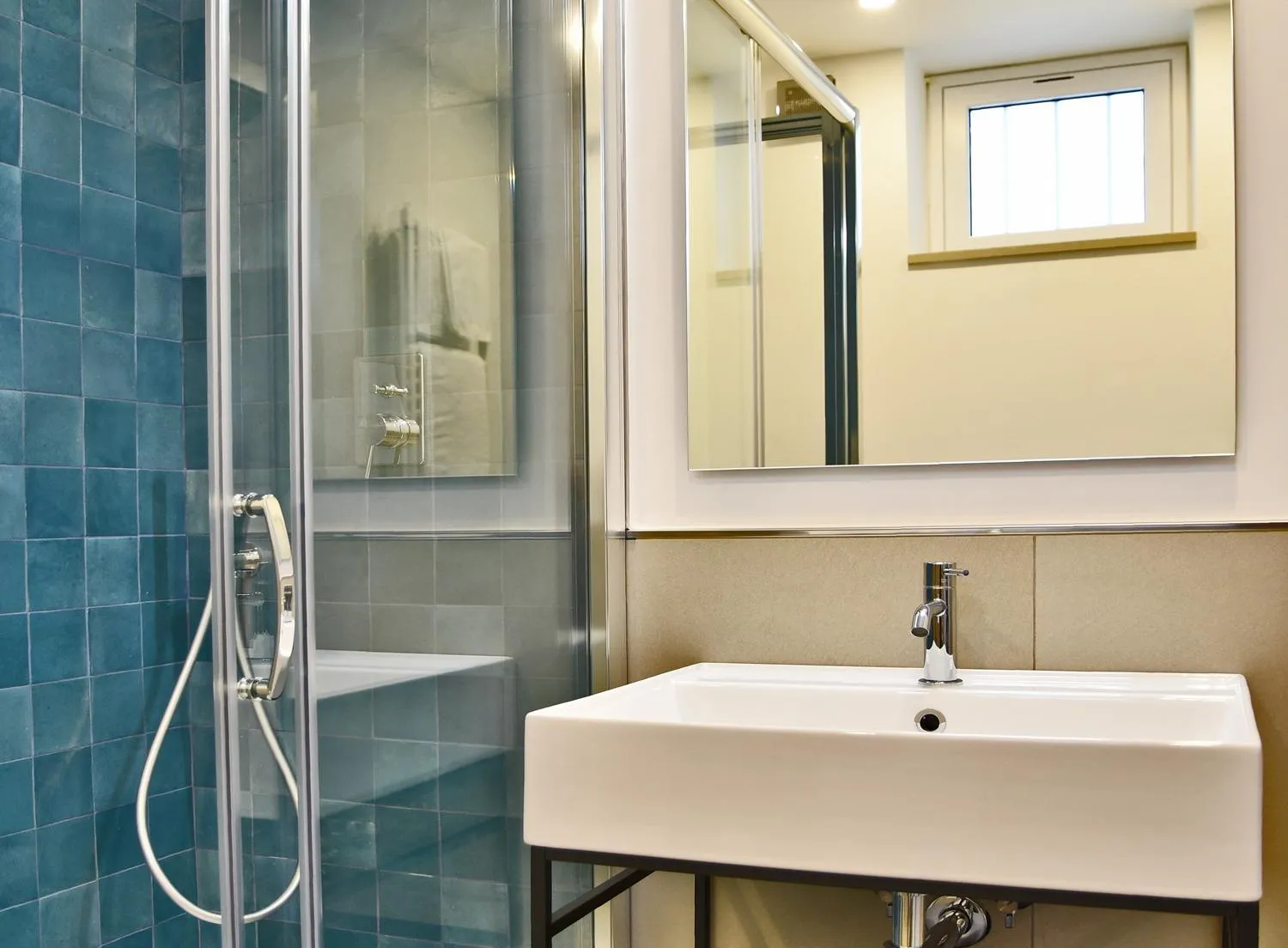 Shower in Seaside Hotel