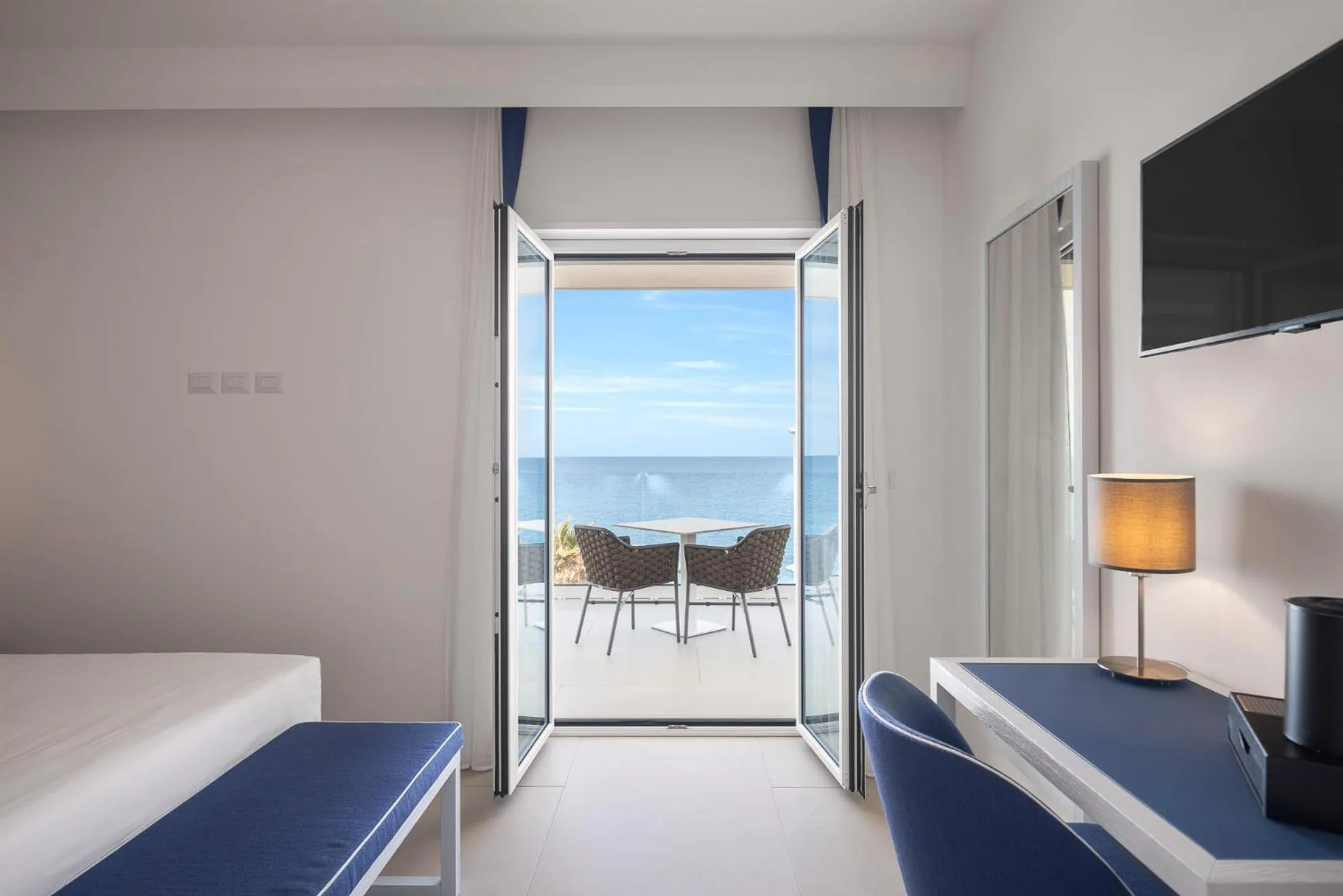 Bed in Seaside Hotel