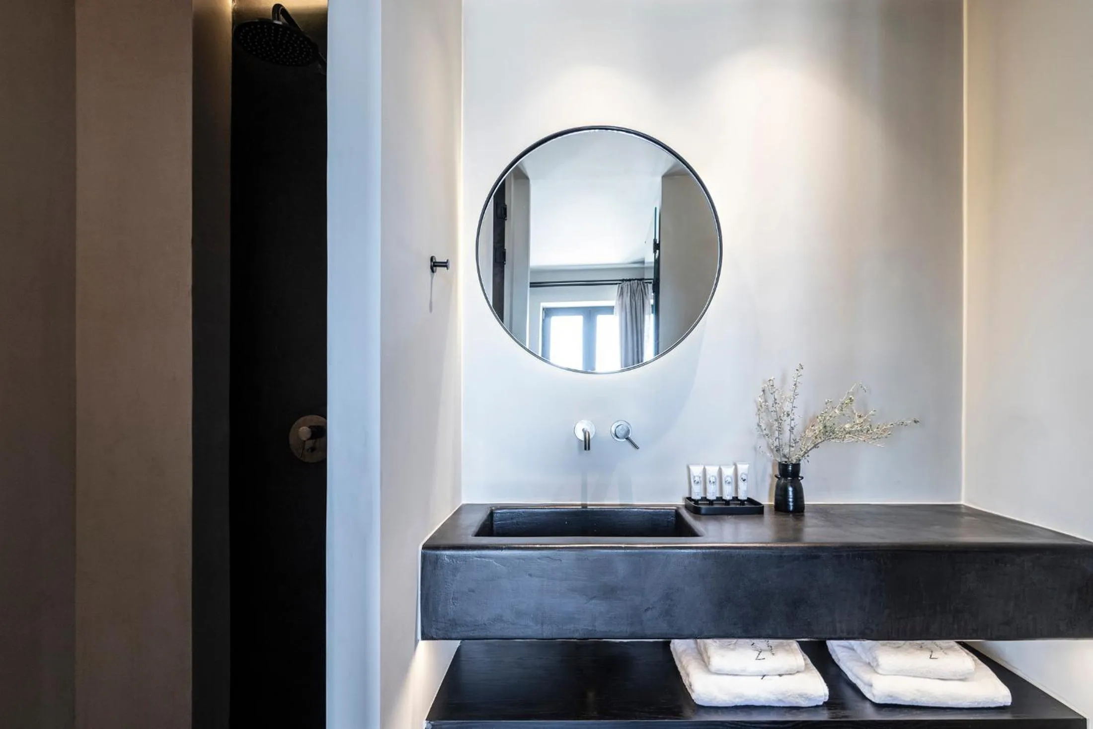 Bathroom in Nimbus Santorini