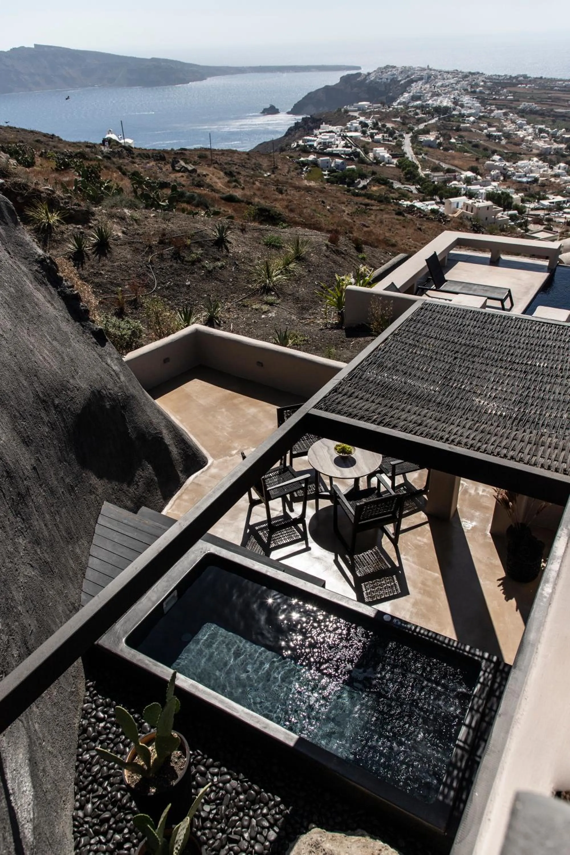 Hot Tub in Nimbus Santorini