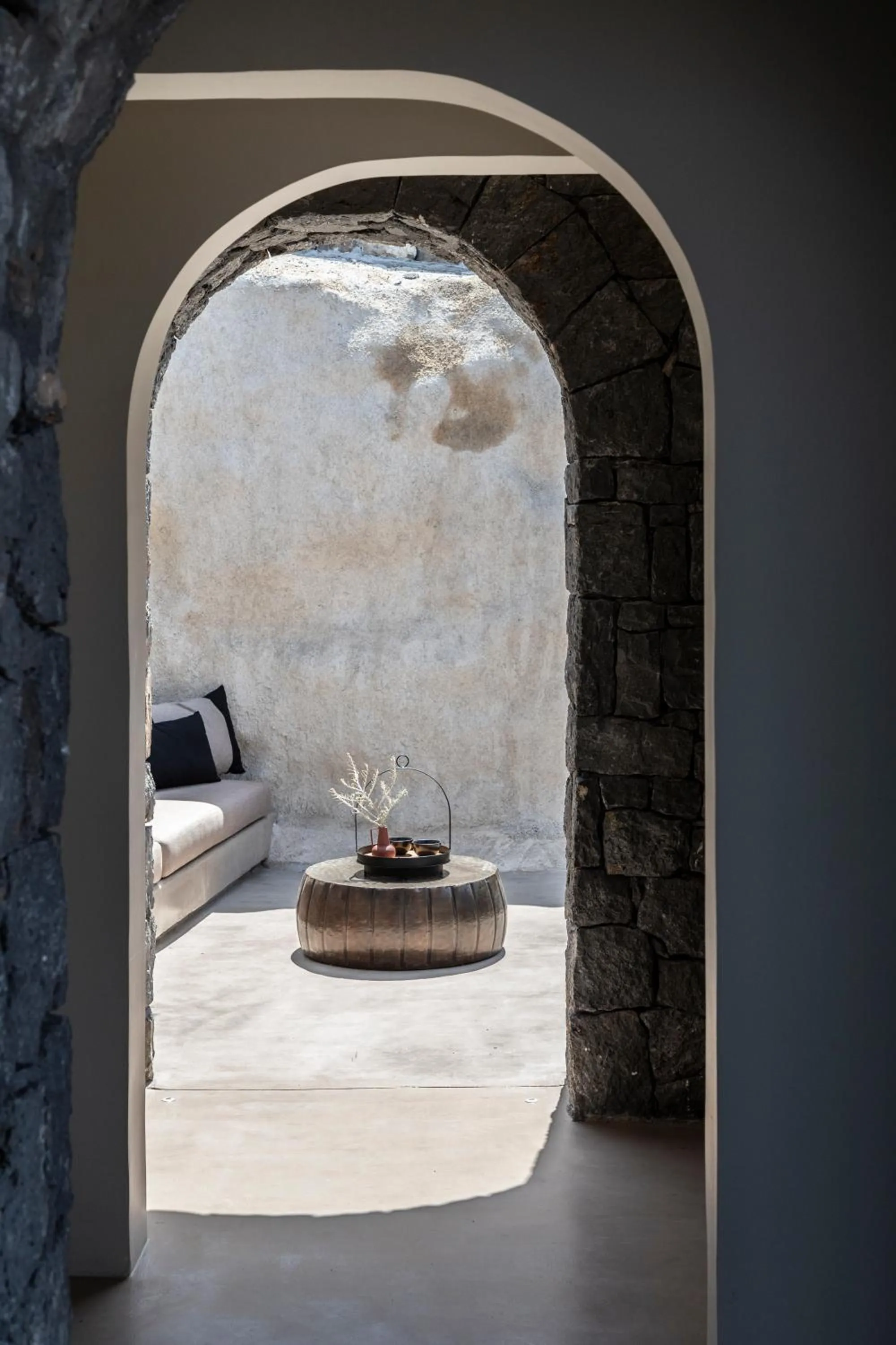 Lobby or reception in Nimbus Santorini