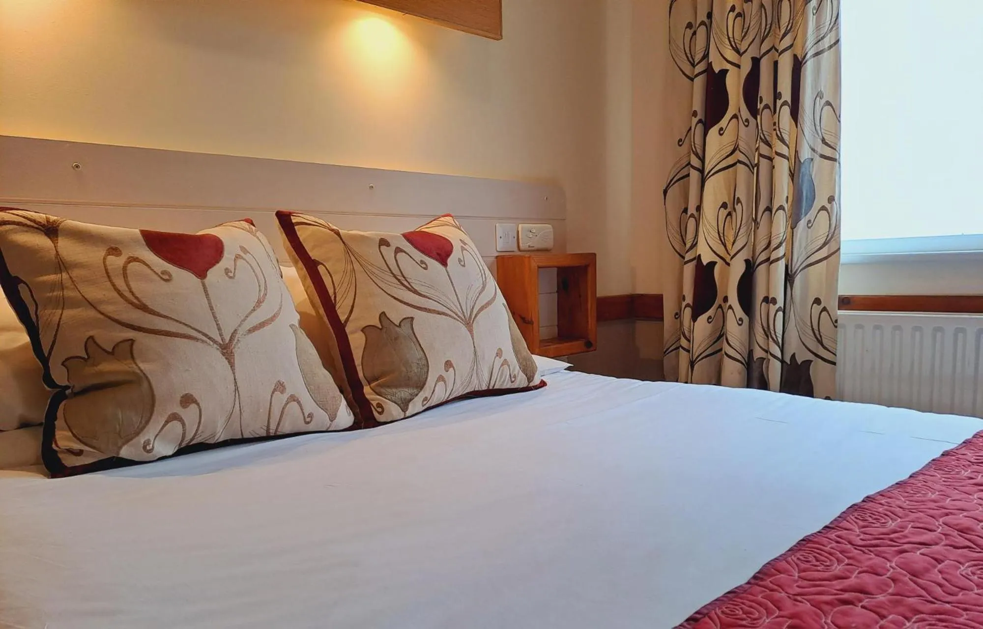 Bed in Villager Hotel, Ingoldmells