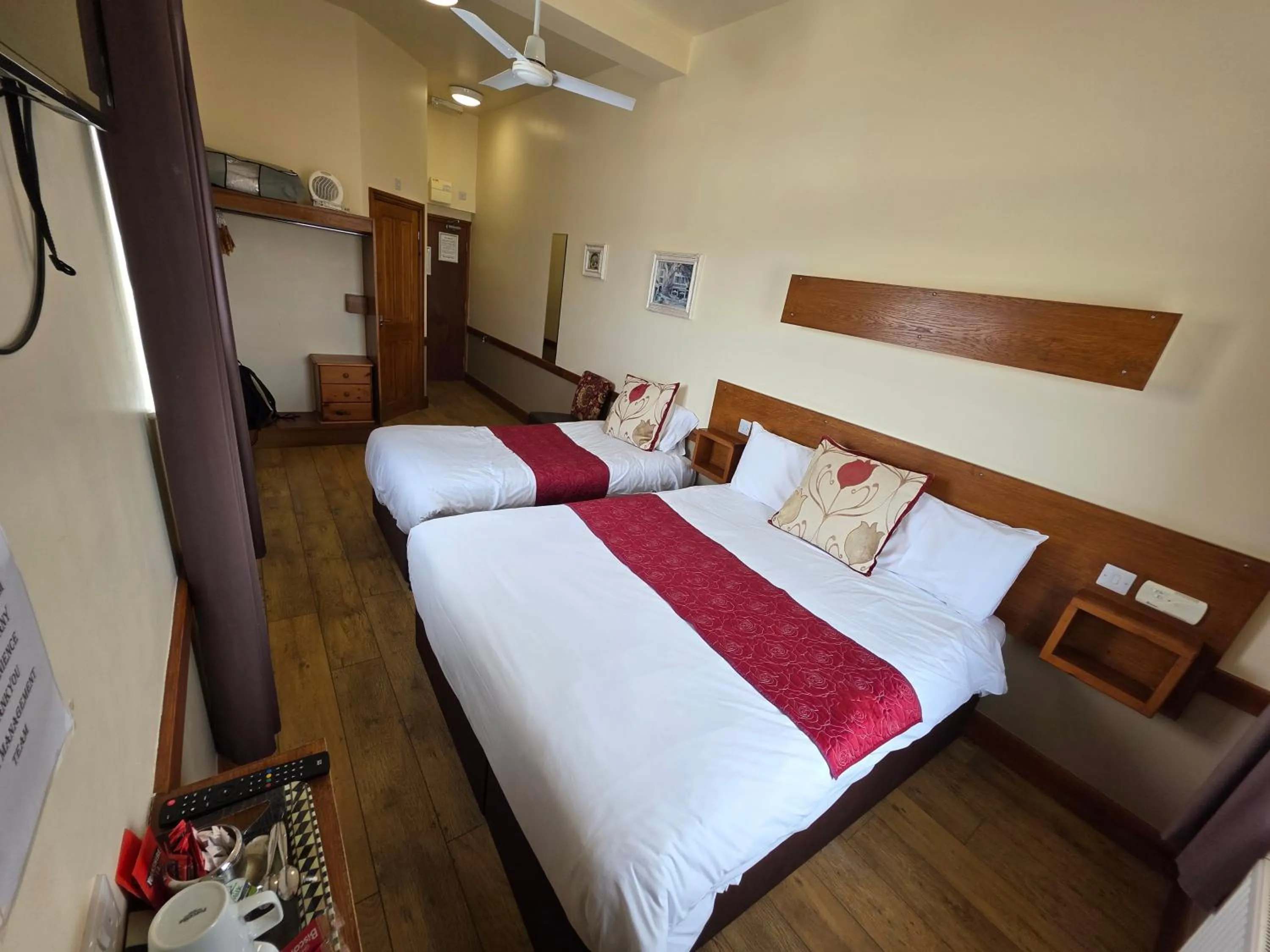 Bed in Villager Hotel, Ingoldmells