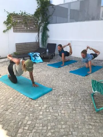 Patio in GetWet Surfcamp