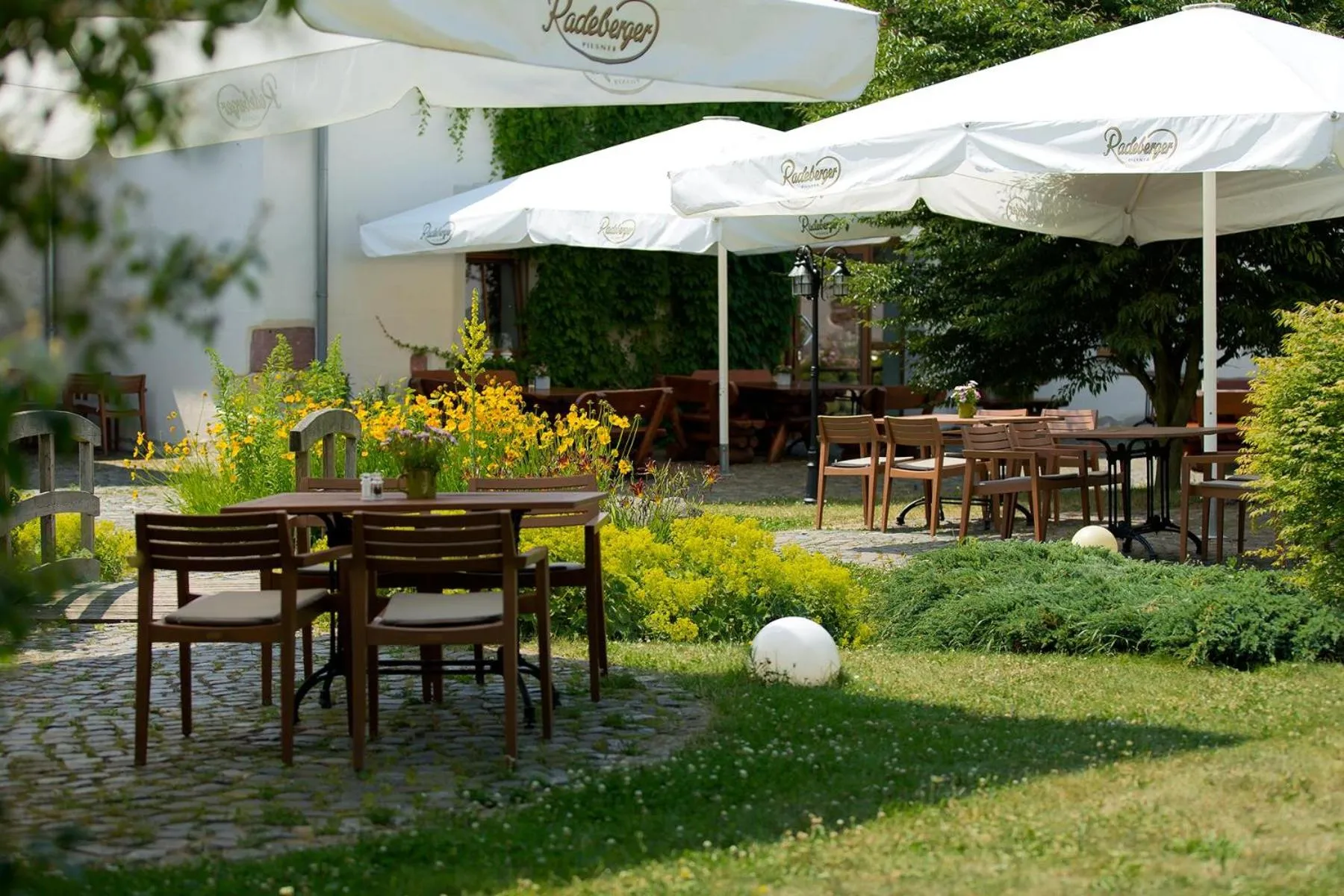 Restaurant/places to eat in Gästehaus Kloster Nimbschen