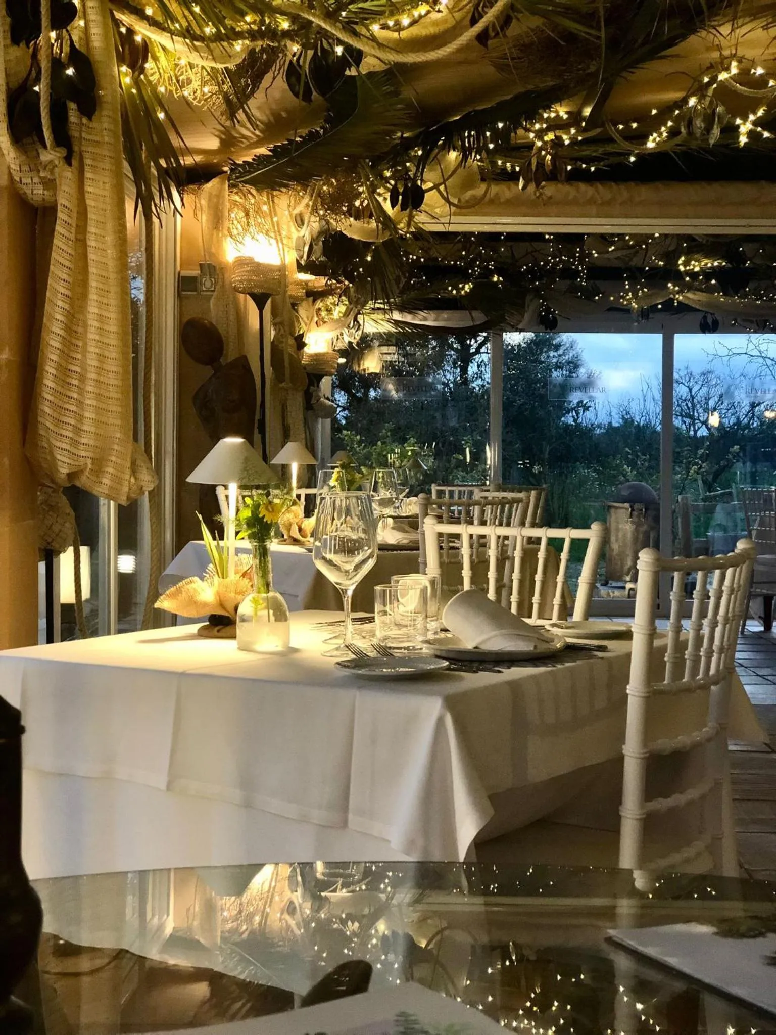 Restaurant/places to eat in Es Revellar Art Resort - Adults Only