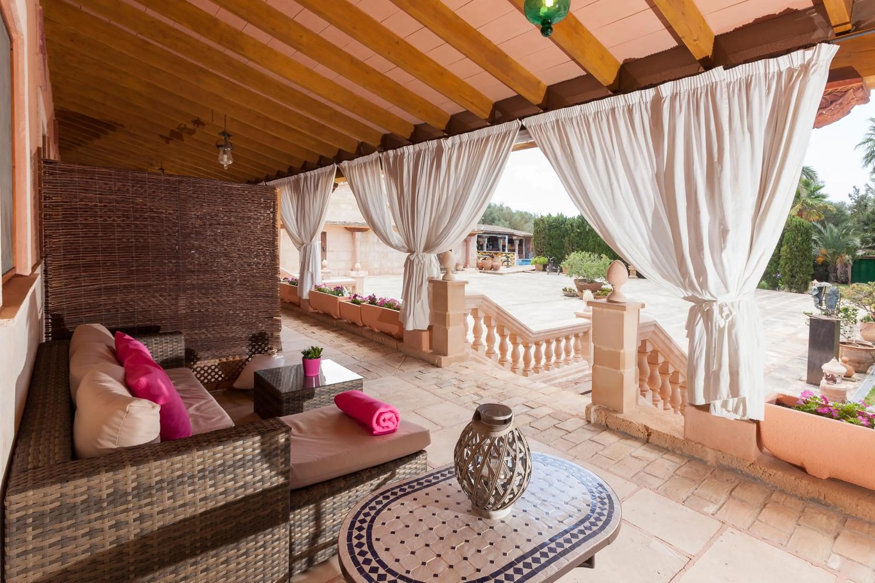 Garden view in Es Revellar Art Resort - Adults Only