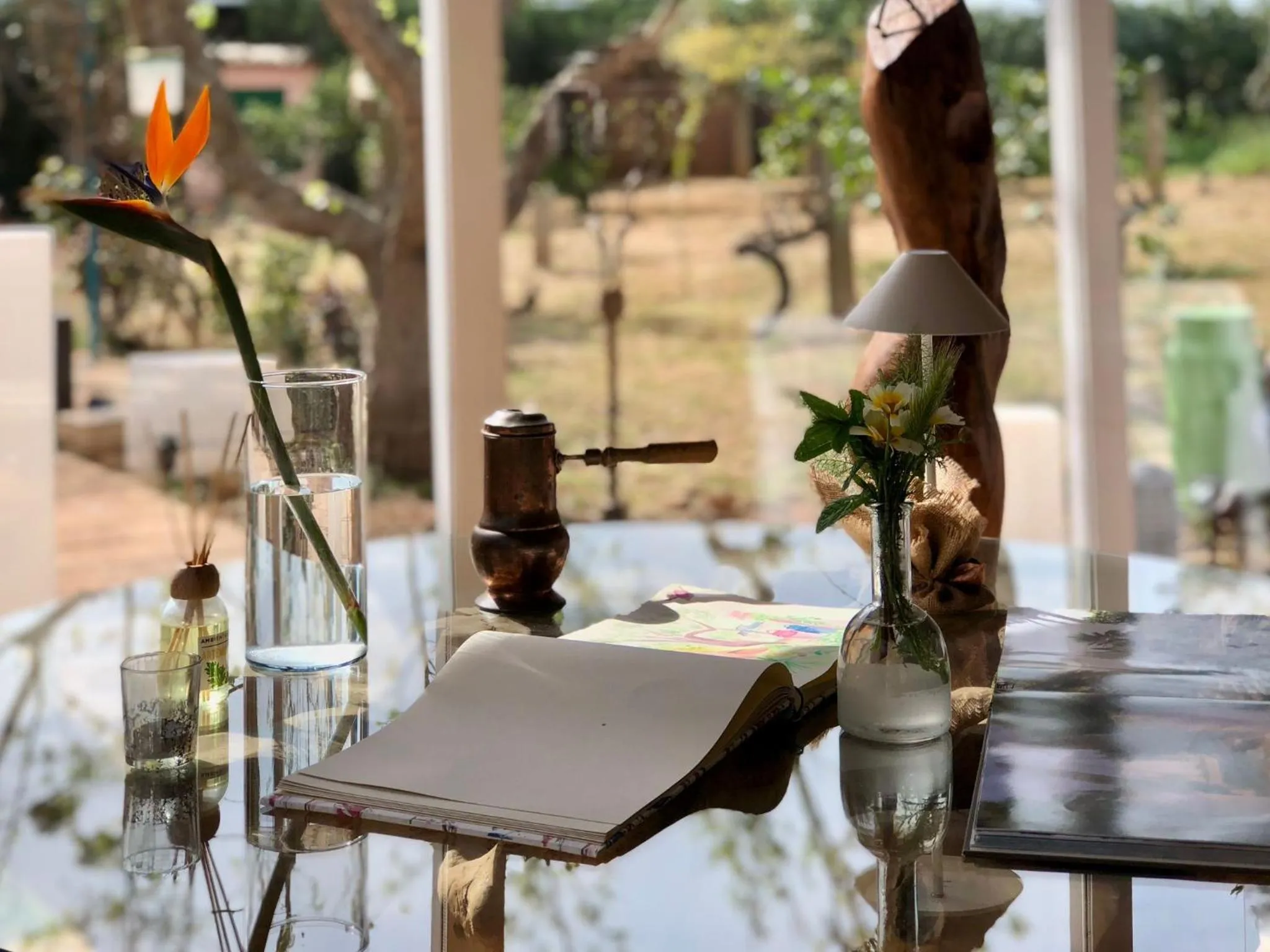 Restaurant/places to eat in Es Revellar Art Resort - Adults Only