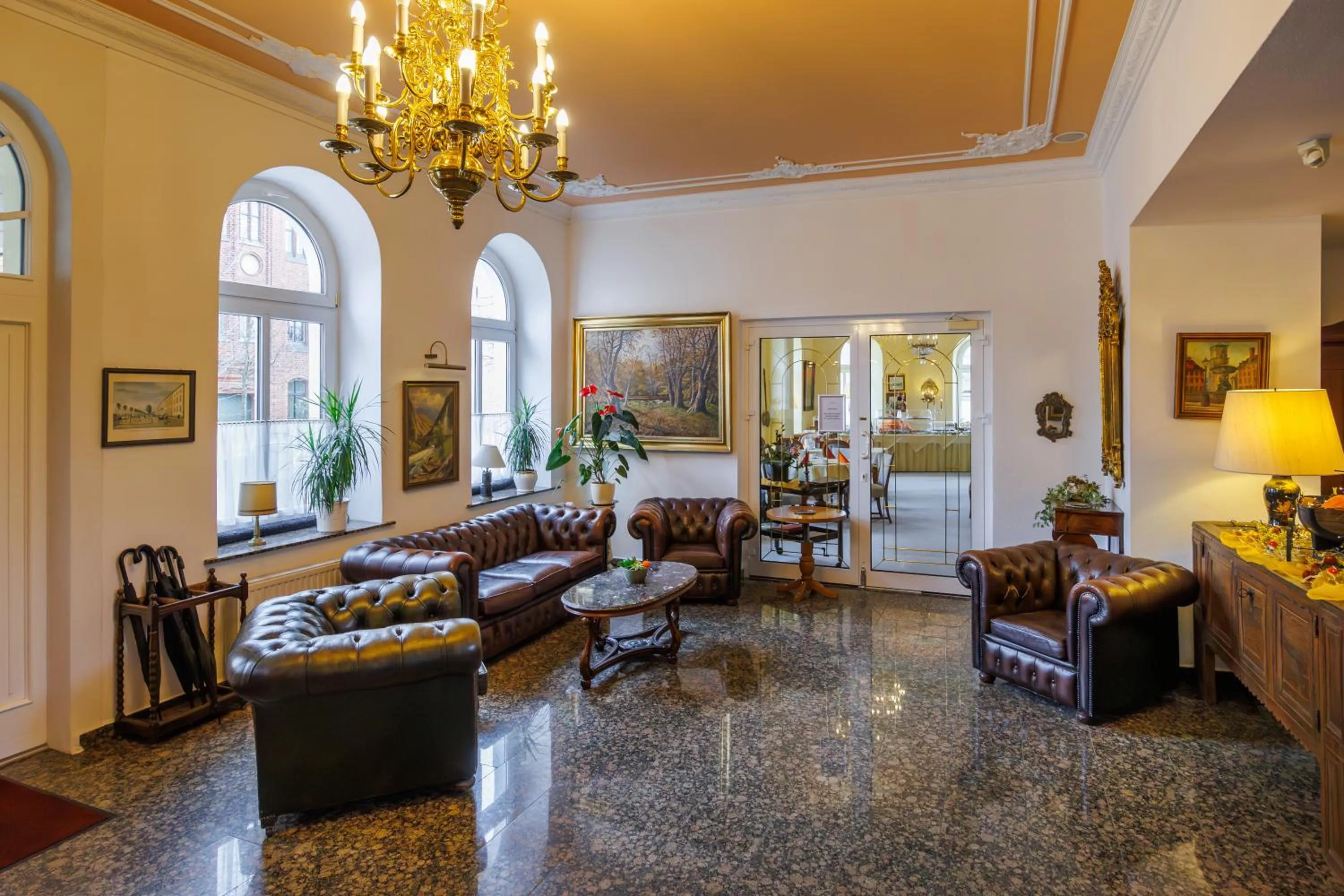 Lobby or reception in Hotel Fürstenhof