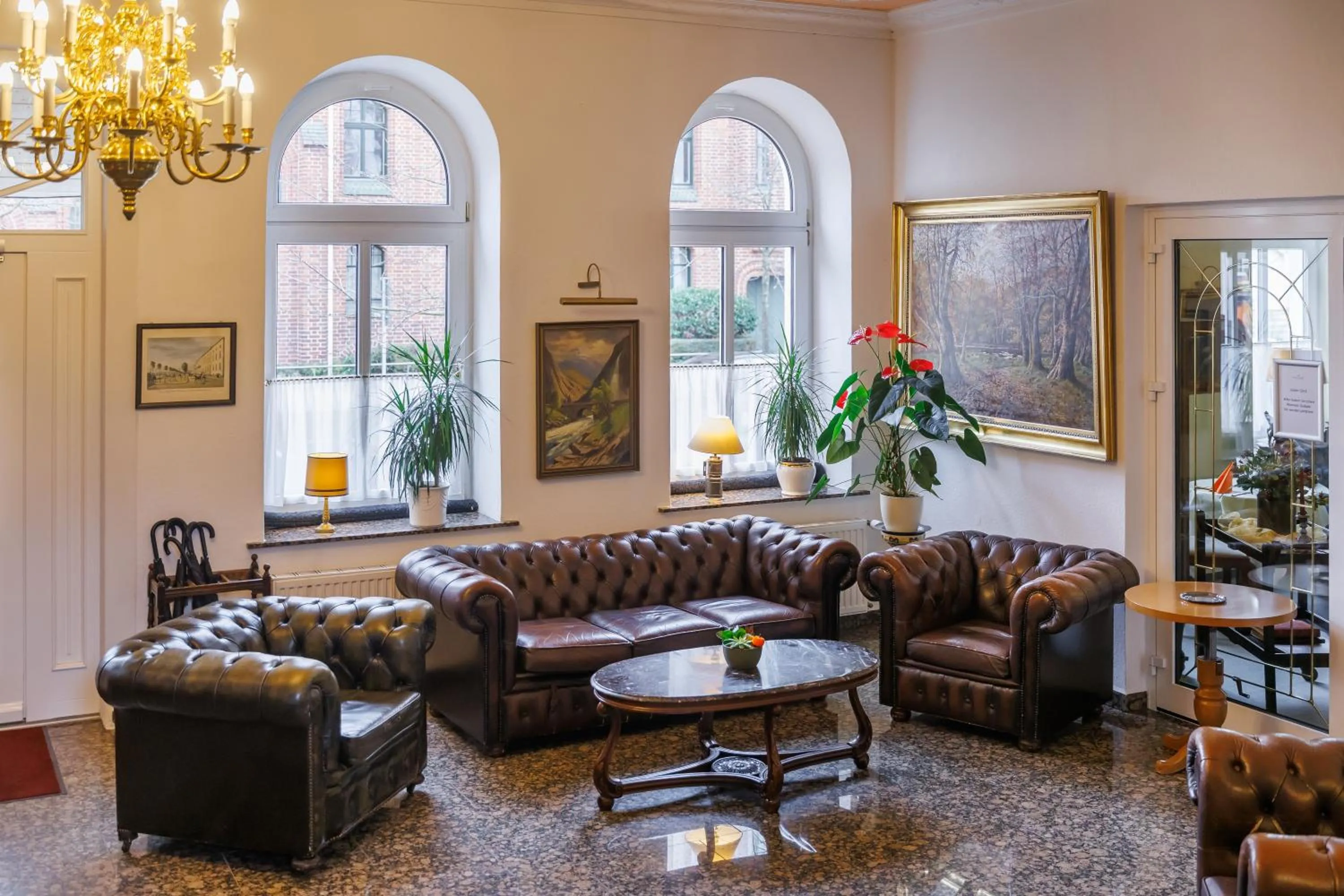Lobby or reception in Hotel Fürstenhof