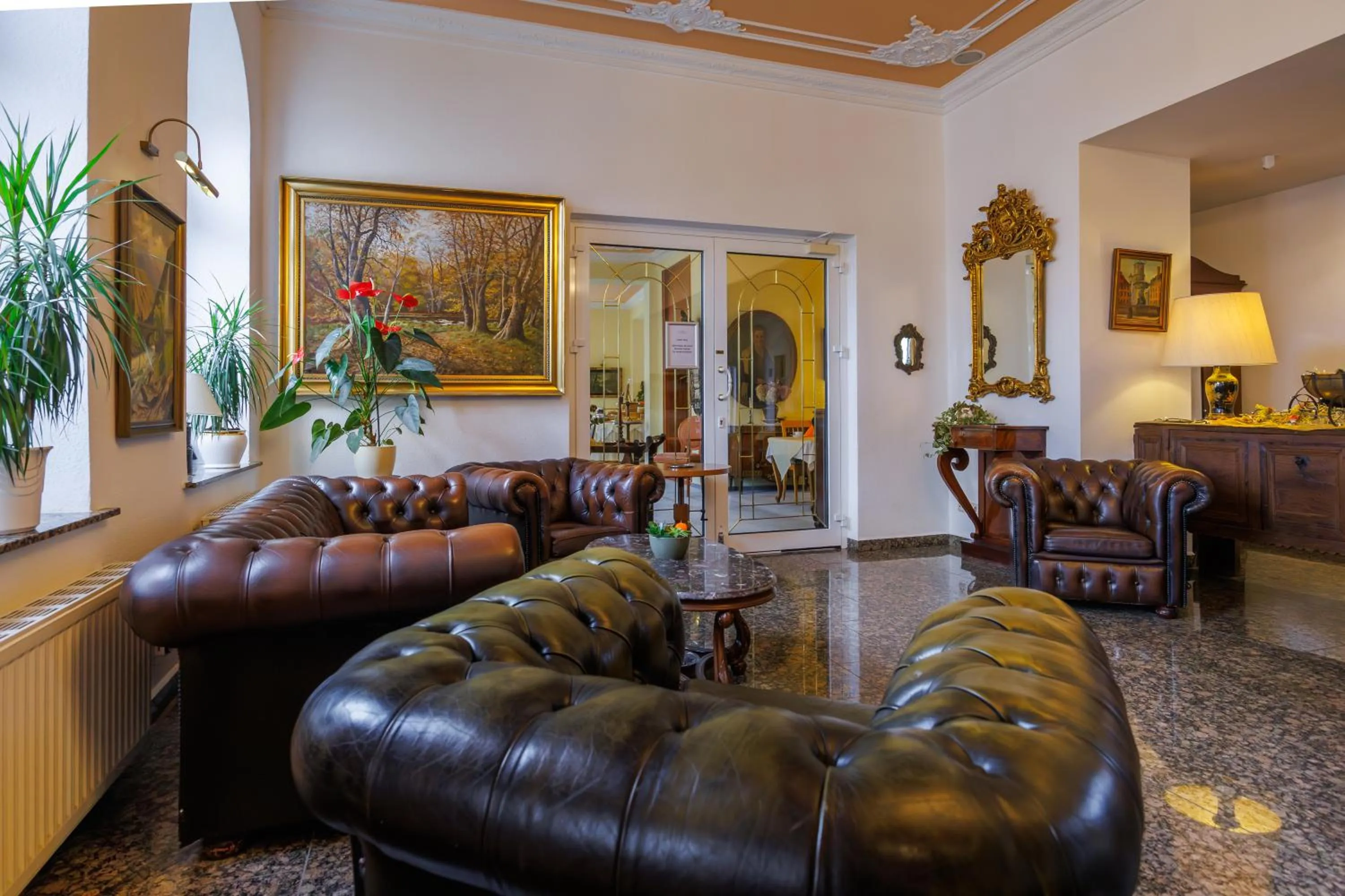 Lobby or reception in Hotel Fürstenhof