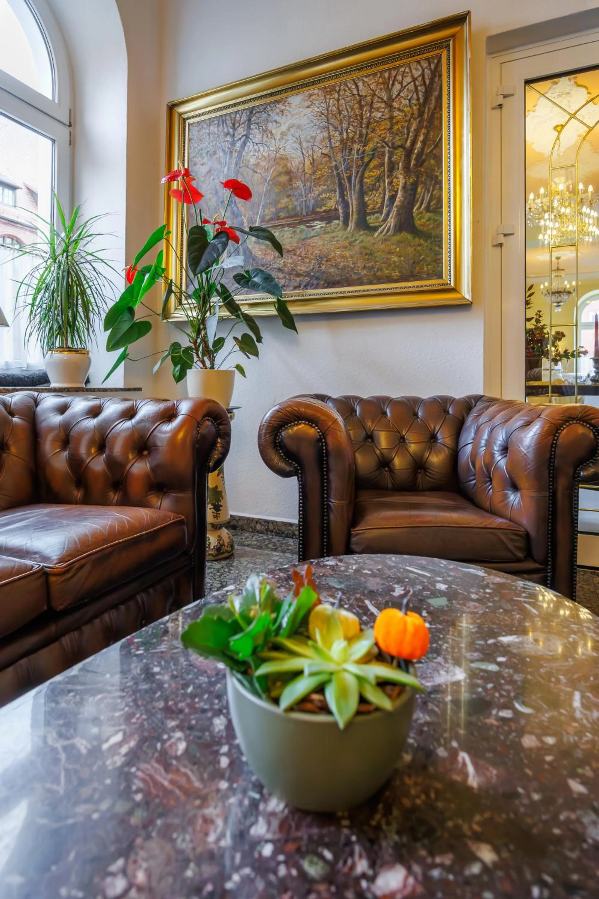 Lobby or reception in Hotel Fürstenhof