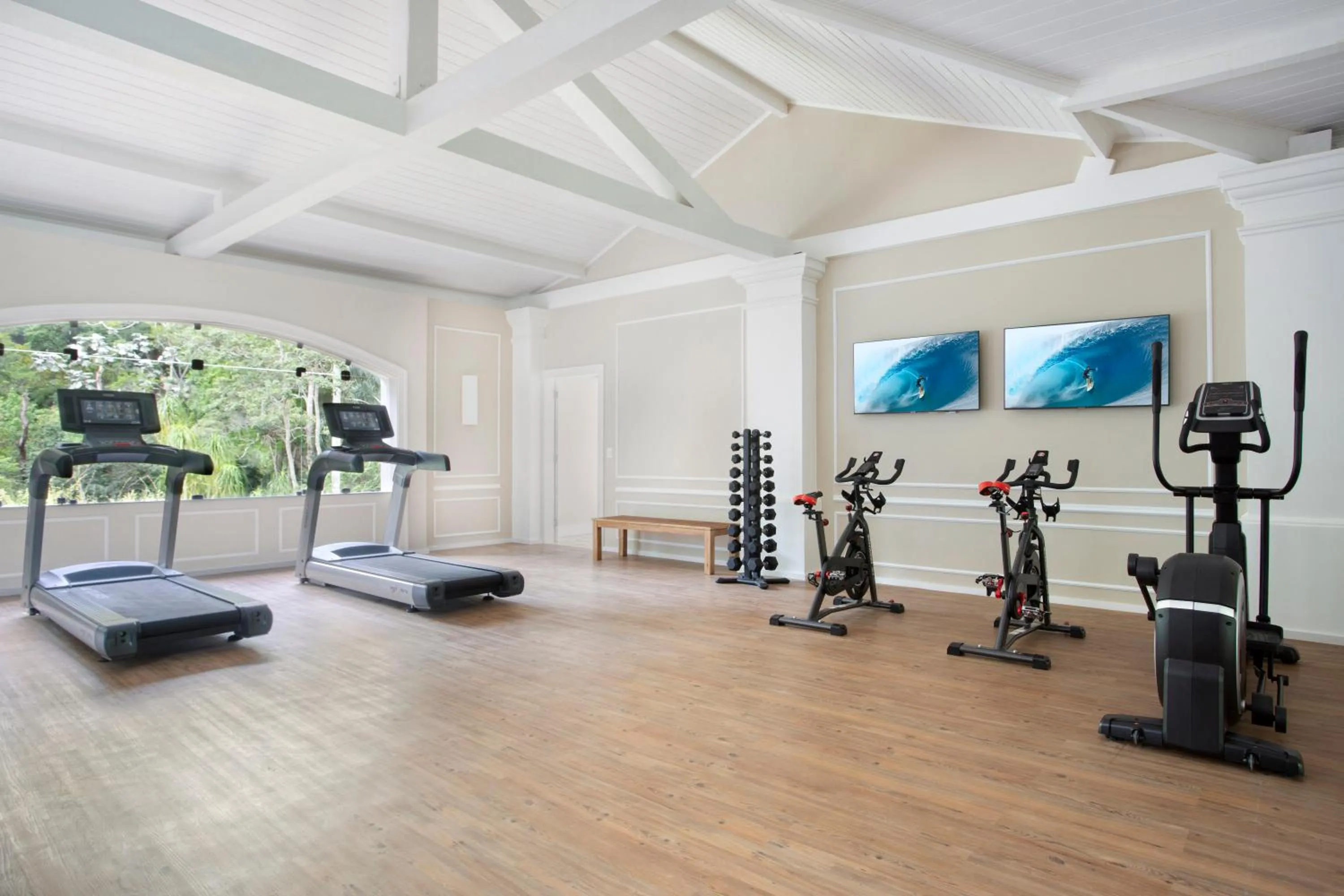 Fitness centre/facilities in Casa Marambaia Hotel