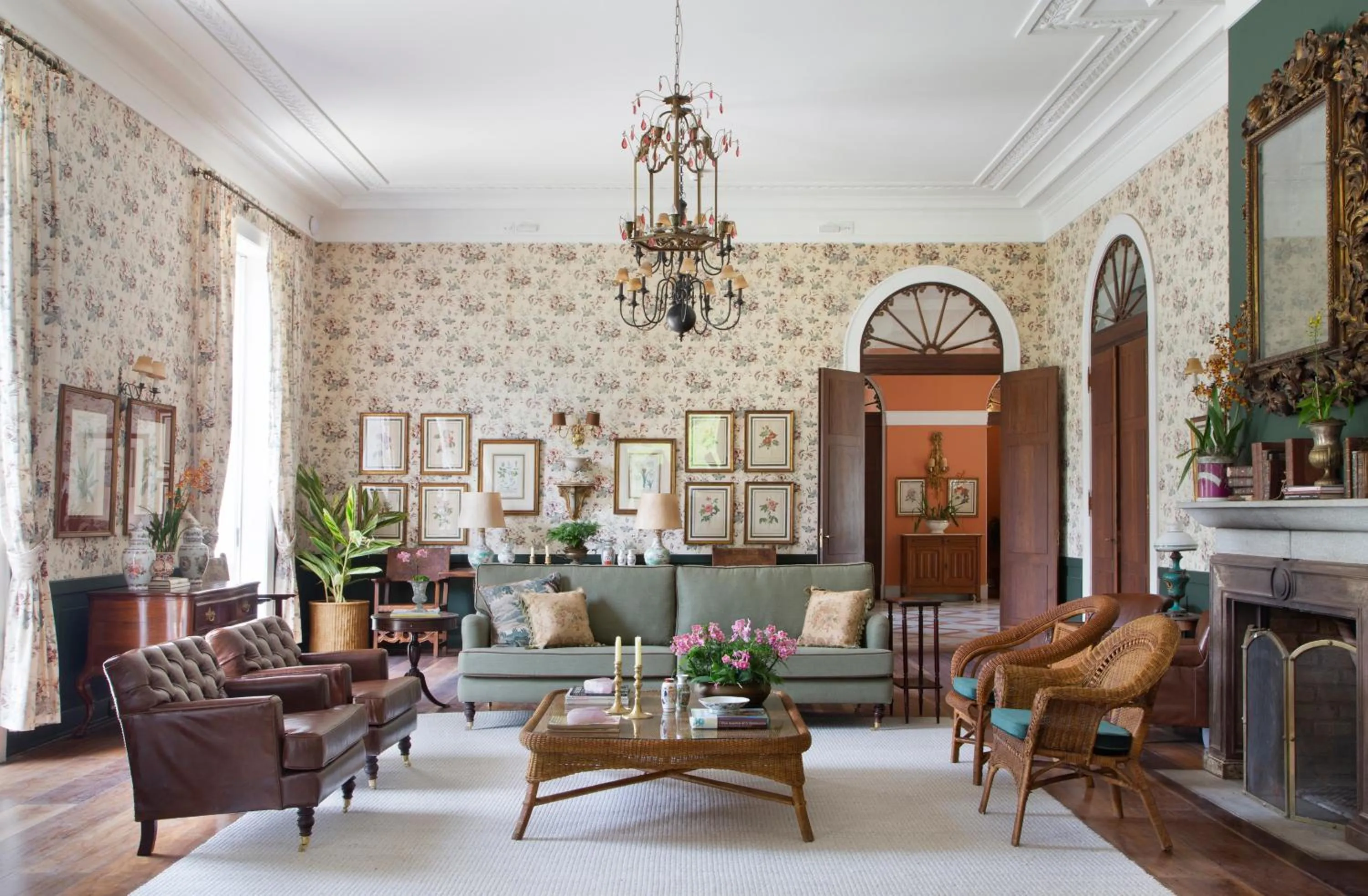 Living room in Casa Marambaia Hotel